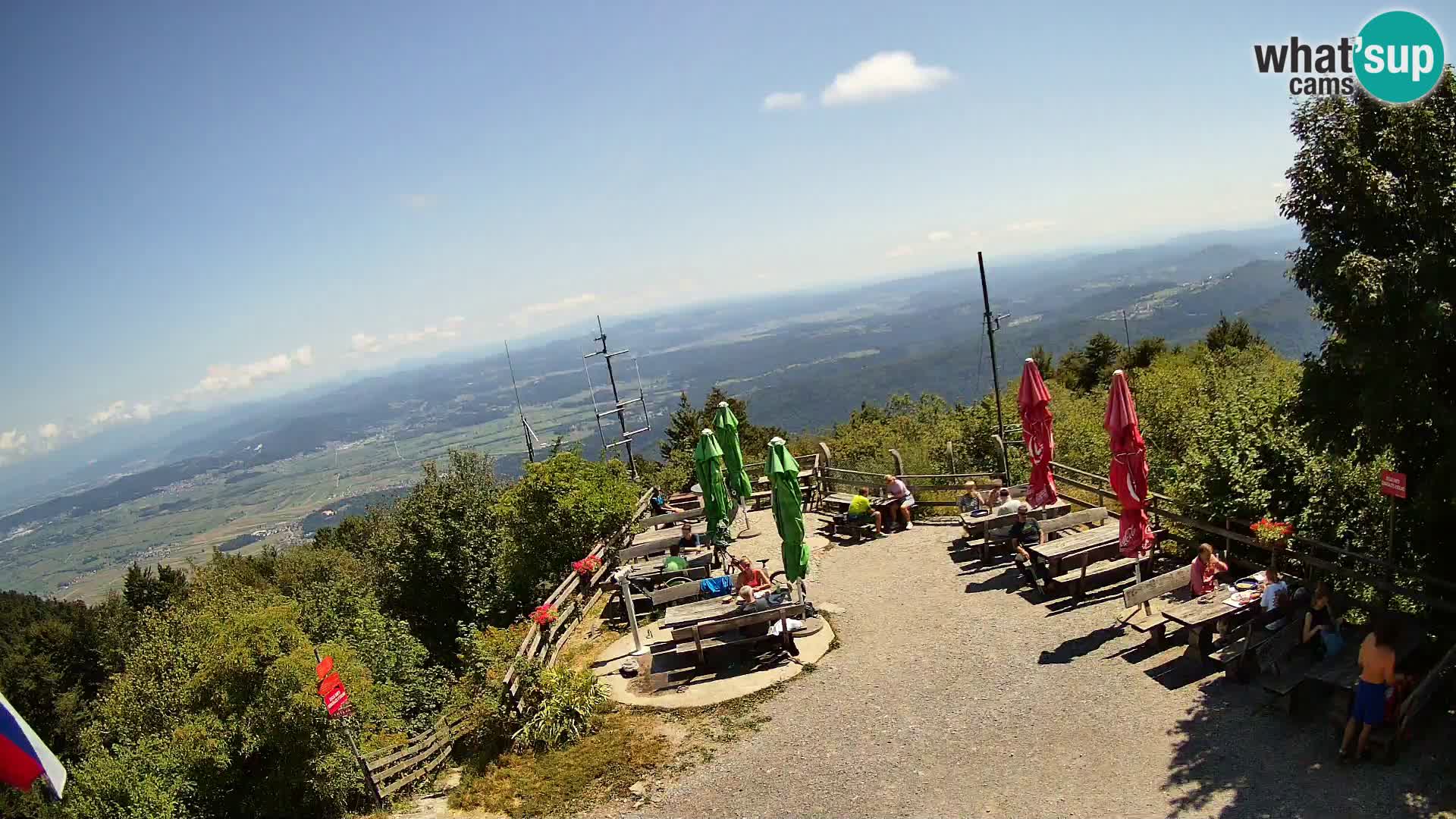 Planinska koliba Krim web kamera – Ljubljana – Slovenija