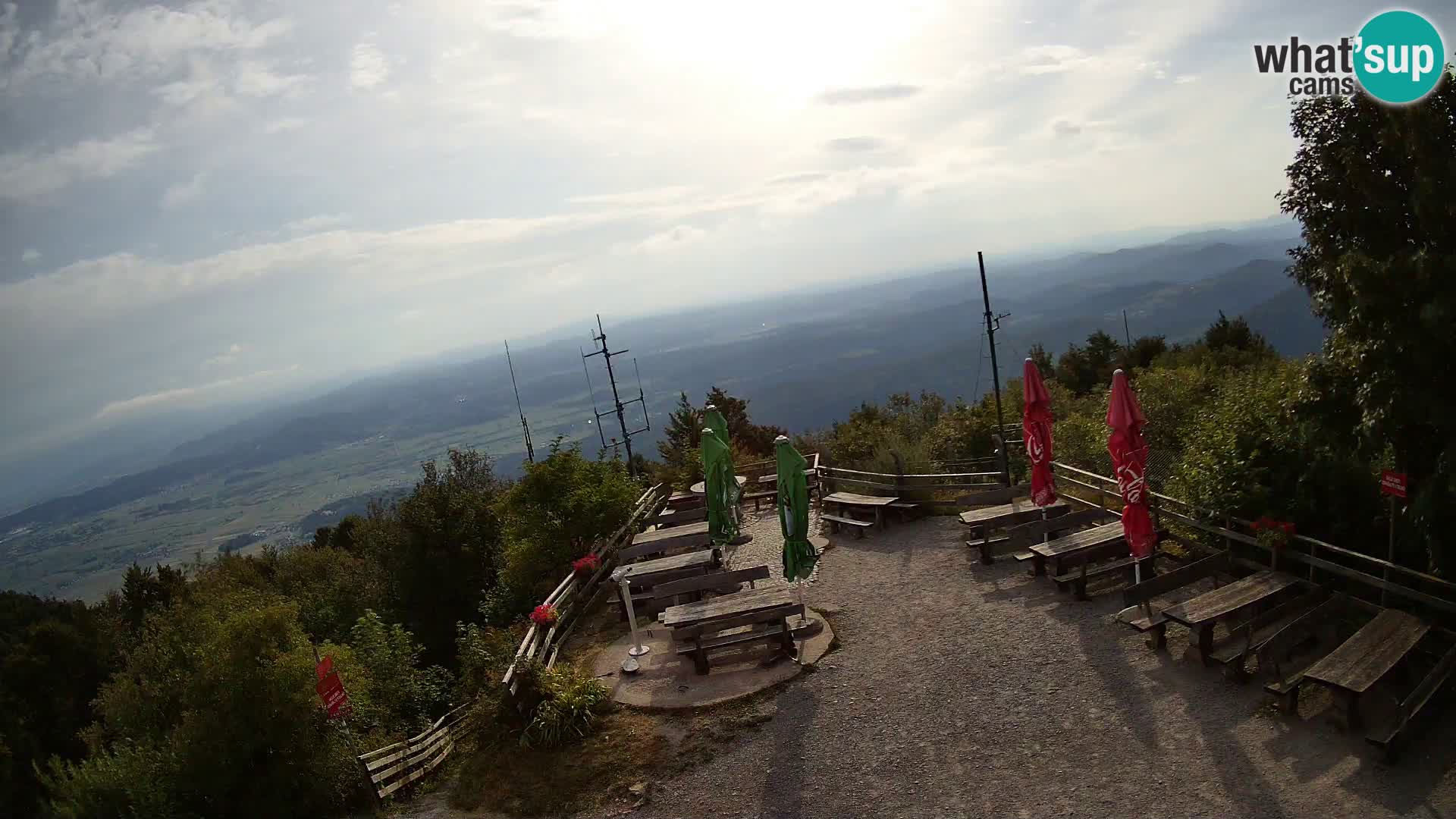 webcam Baita Krim vicino Ljubljana – Slovenia – vista su Grosuplje