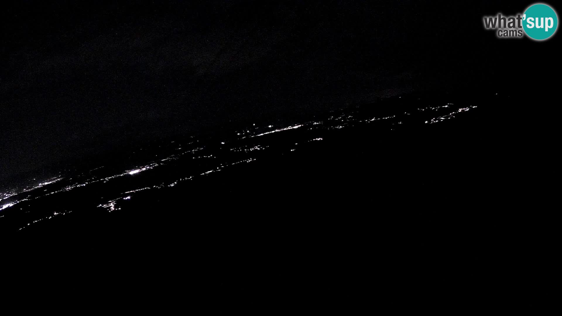 Mount Krim webcam near Ljubljana – Slovenia – view to Grosuplje