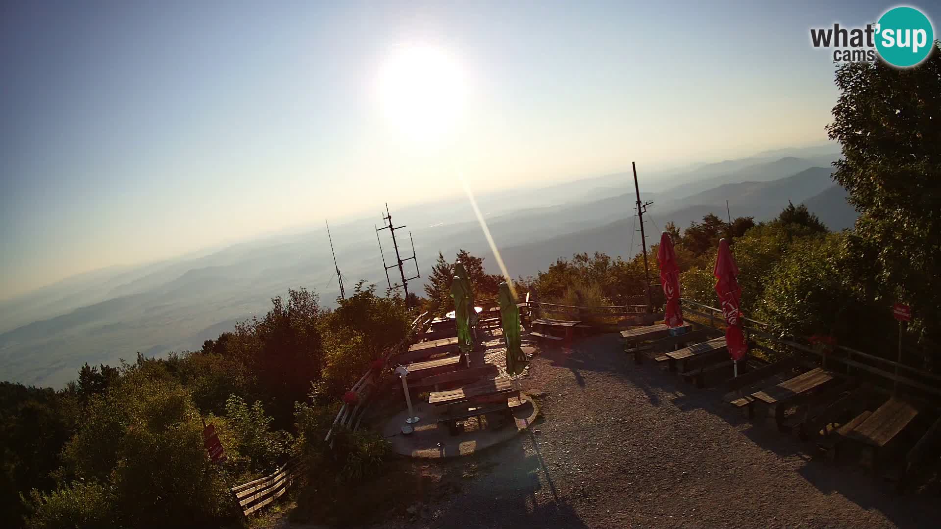 webcam Baita Krim vicino Ljubljana – Slovenia – vista su Grosuplje