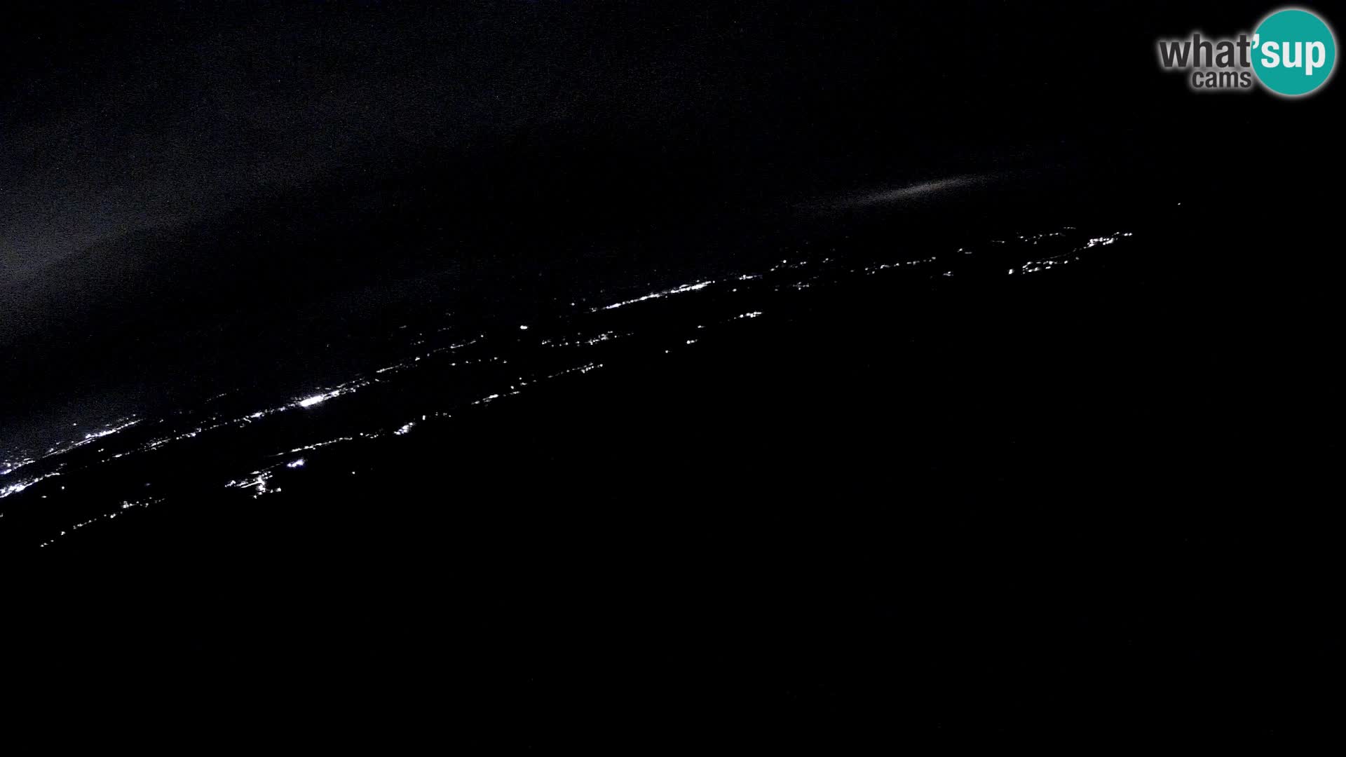 Mount Krim webcam near Ljubljana – Slovenia – view to Grosuplje
