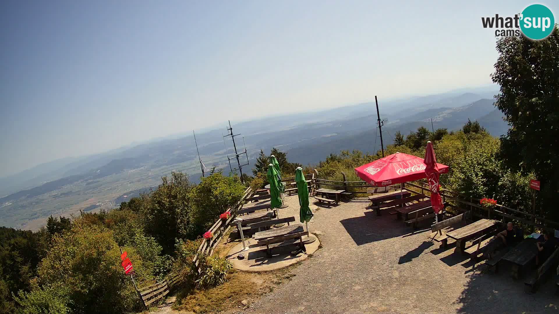 webcam Baita Krim vicino Ljubljana – Slovenia – vista su Grosuplje