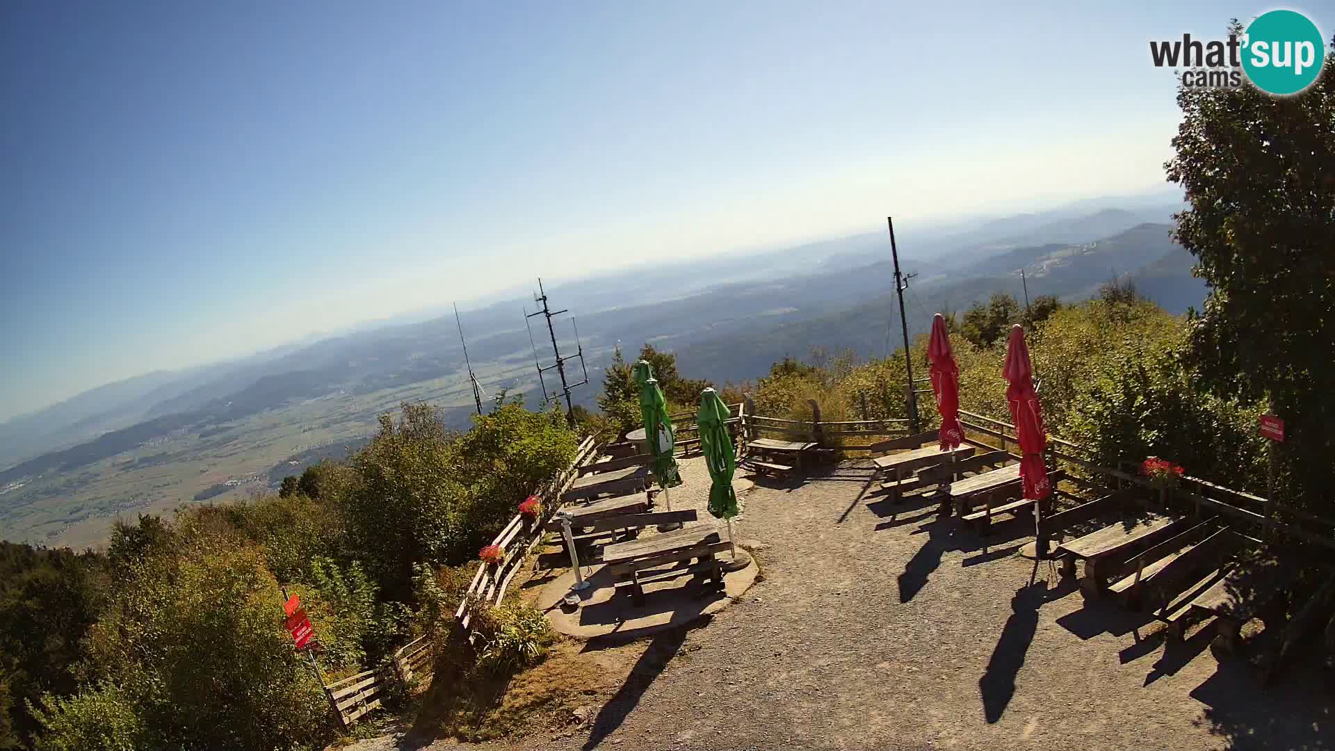 webcam Baita Krim vicino Ljubljana – Slovenia – vista su Grosuplje