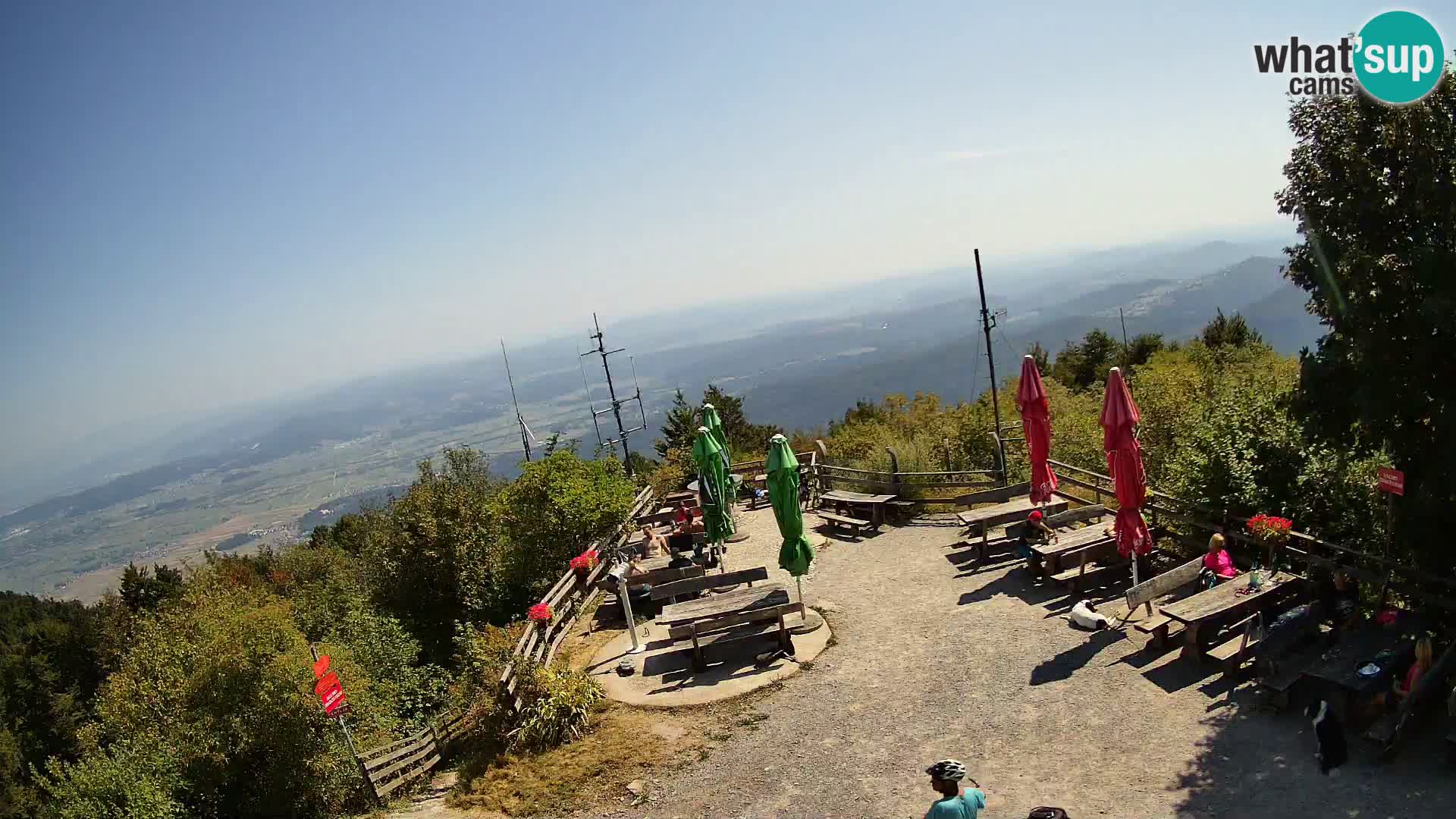 webcam Baita Krim vicino Ljubljana – Slovenia – vista su Grosuplje