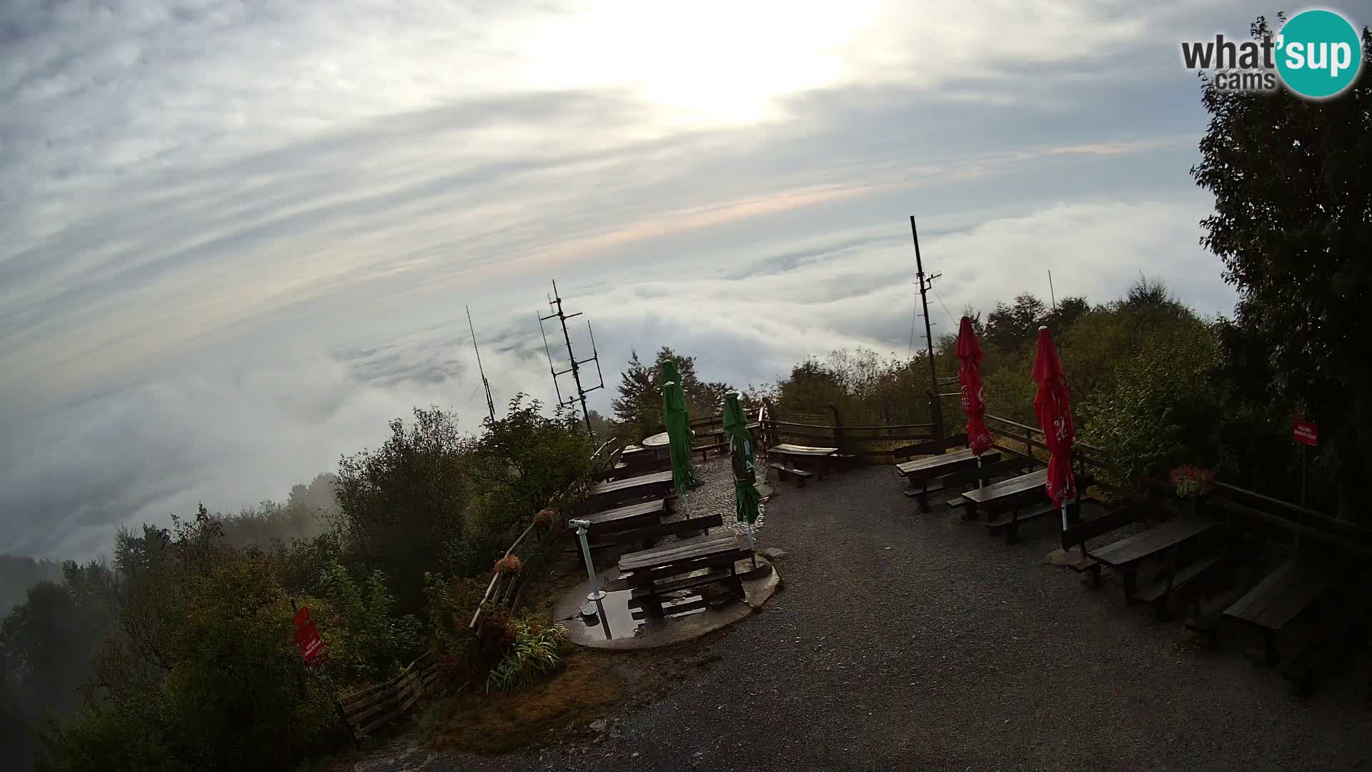 webcam Baita Krim vicino Ljubljana – Slovenia – vista su Grosuplje