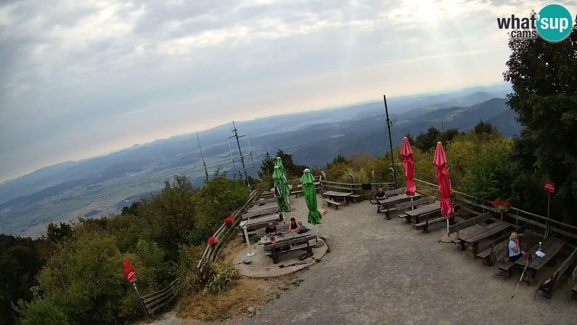 webcam Baita Krim vicino Ljubljana – Slovenia – vista su Grosuplje