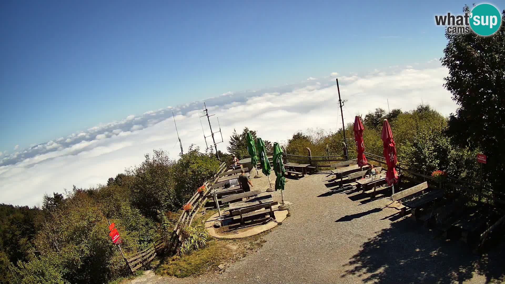 webcam Baita Krim vicino Ljubljana – Slovenia – vista su Grosuplje
