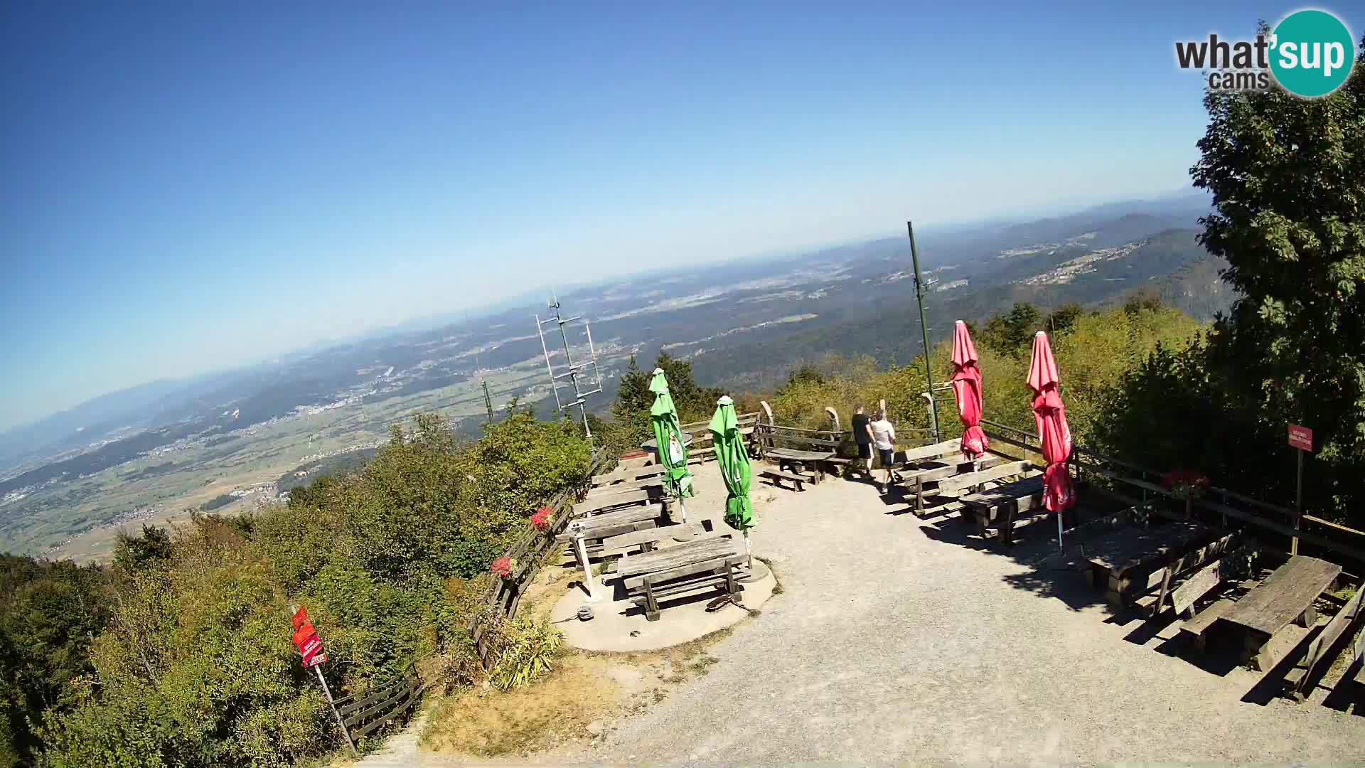 webcam Baita Krim vicino Ljubljana – Slovenia – vista su Grosuplje