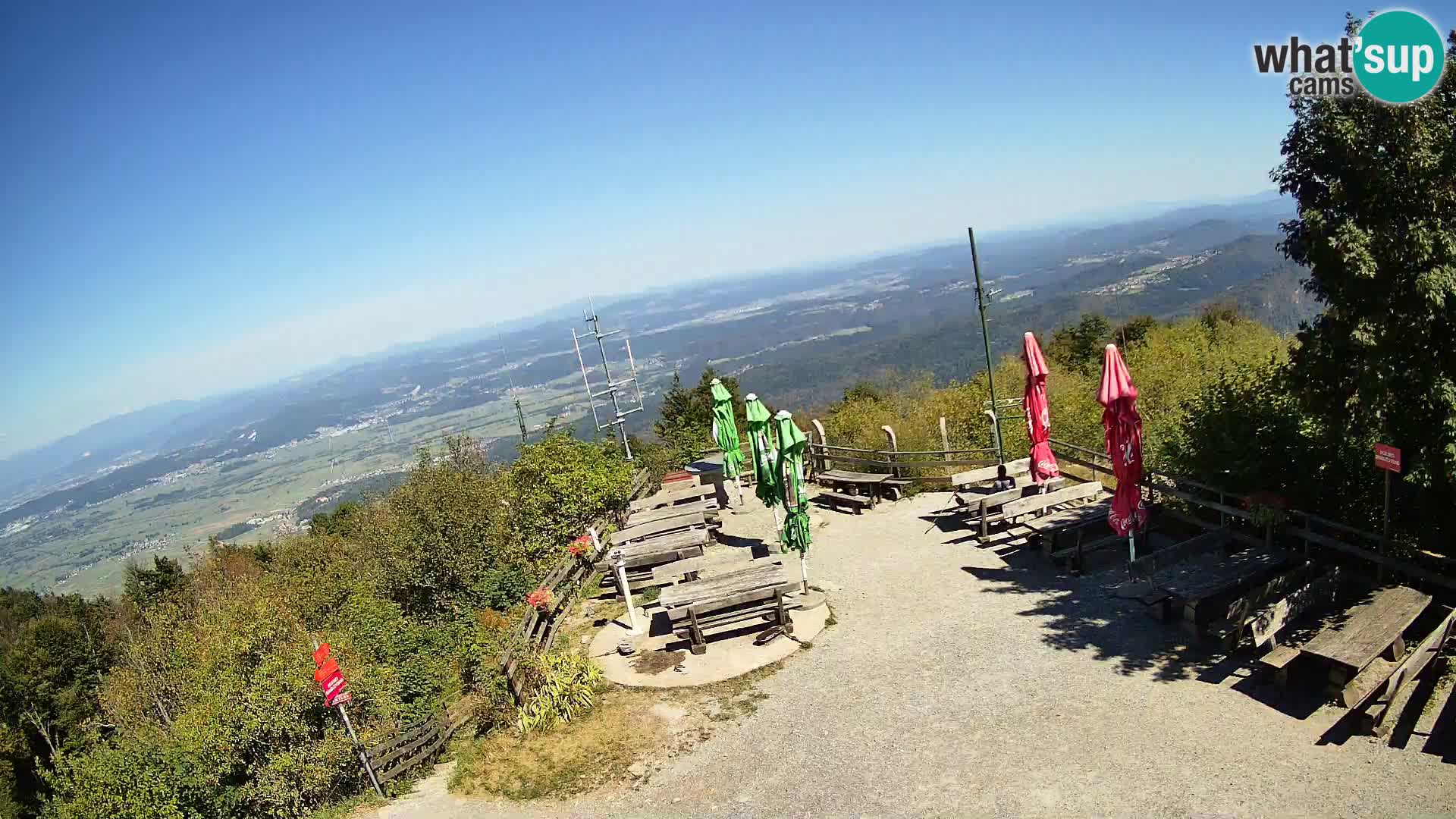 webcam Baita Krim vicino Ljubljana – Slovenia – vista su Grosuplje
