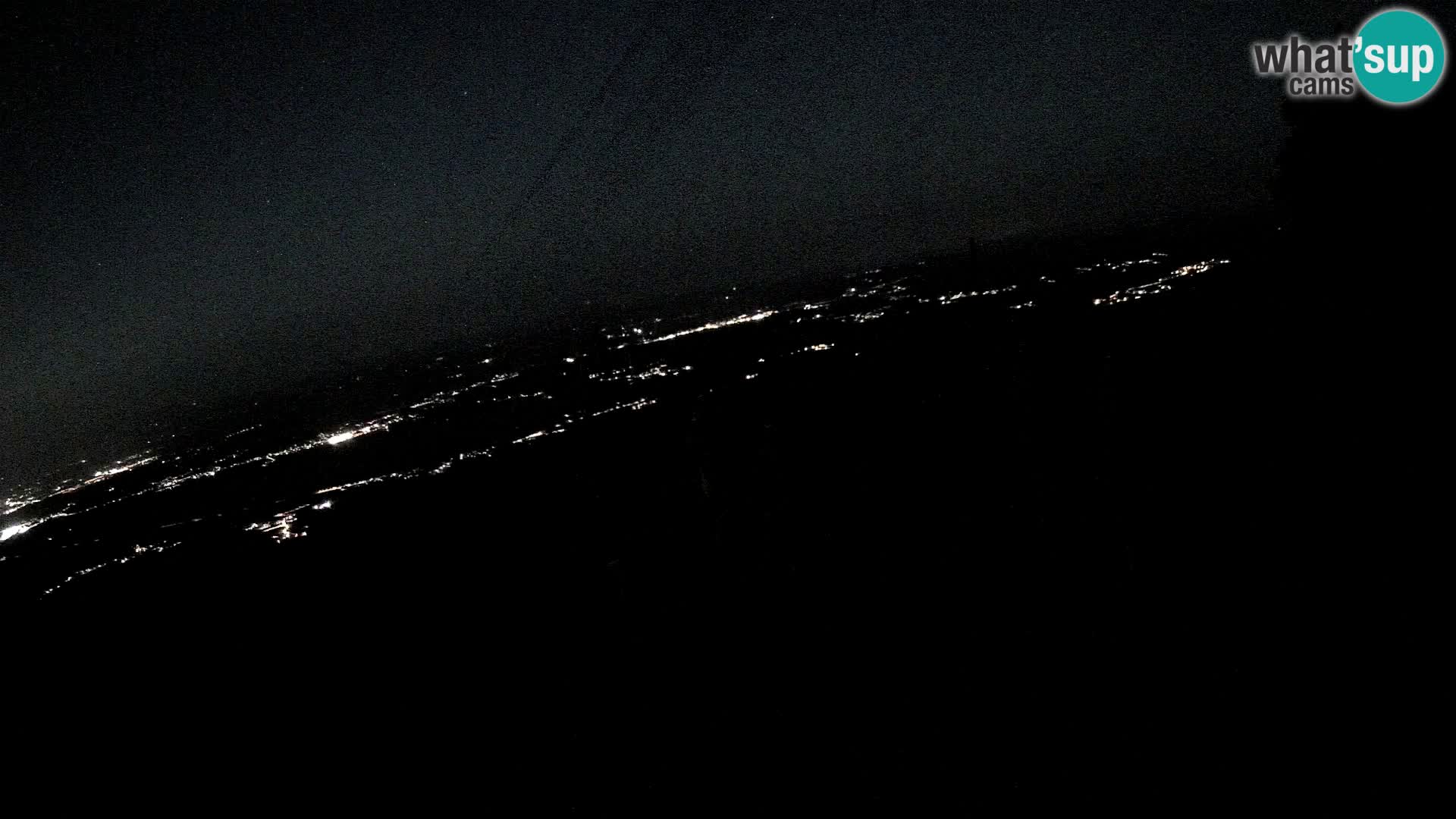 Mount Krim webcam near Ljubljana – Slovenia – view to Grosuplje
