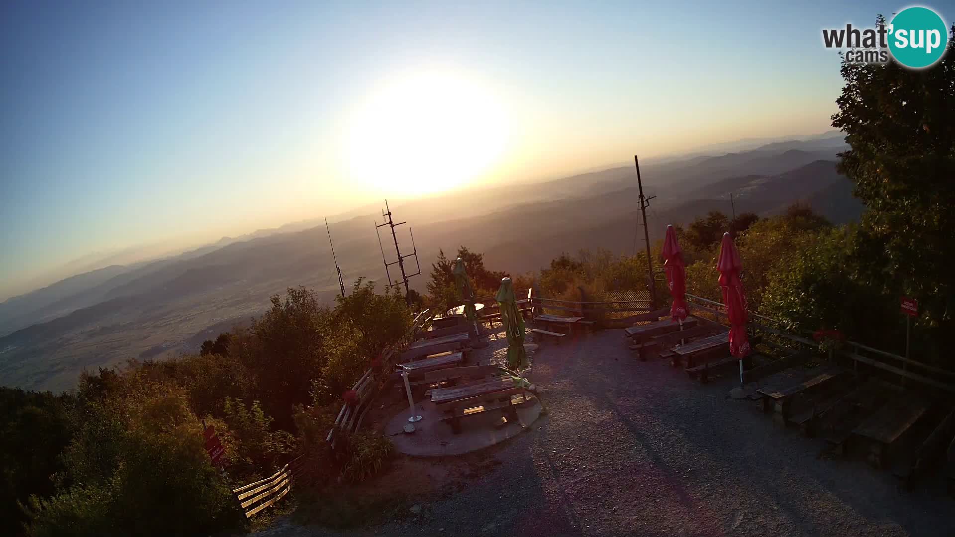 webcam Baita Krim vicino Ljubljana – Slovenia – vista su Grosuplje