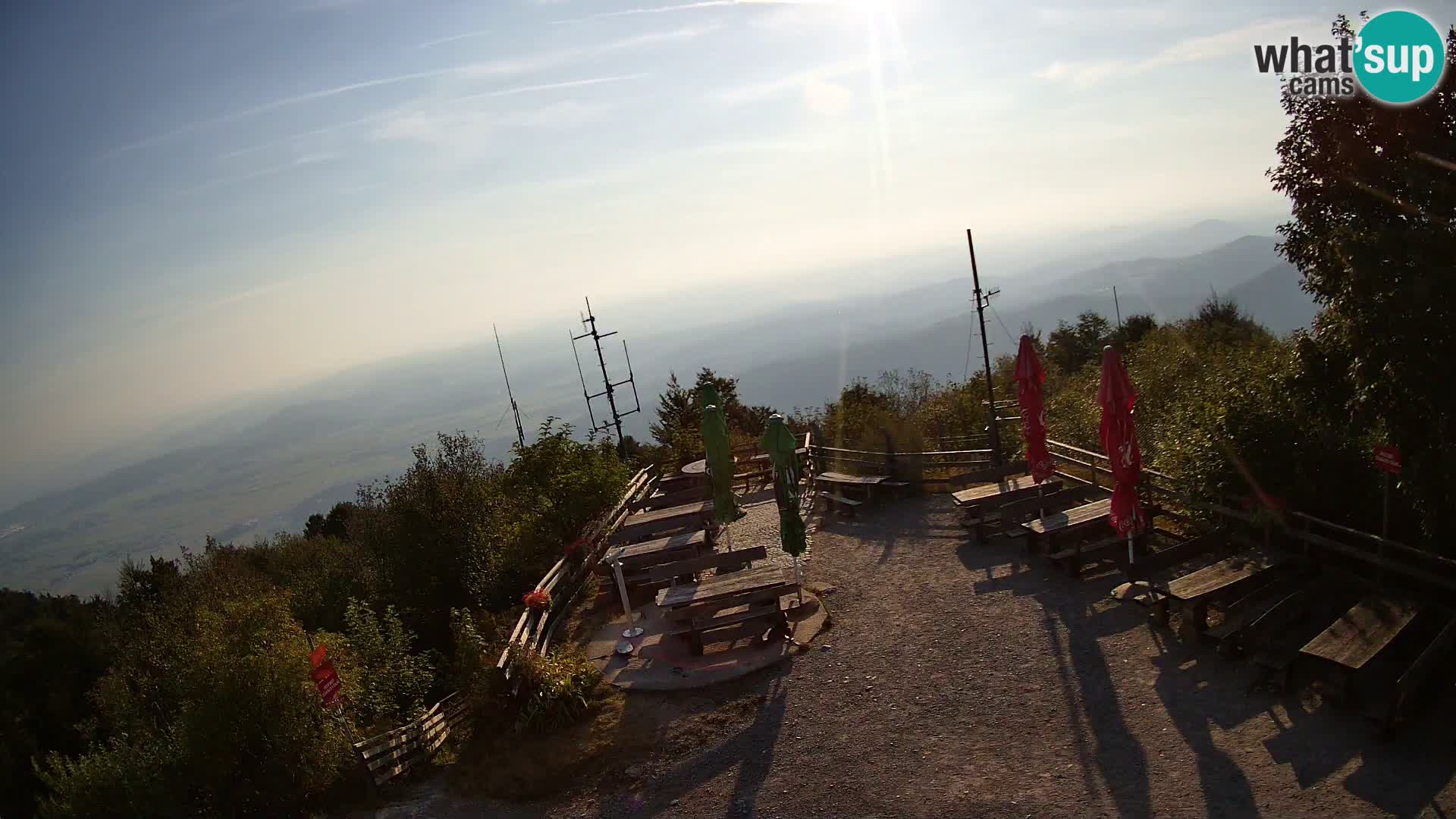 webcam Baita Krim vicino Ljubljana – Slovenia – vista su Grosuplje
