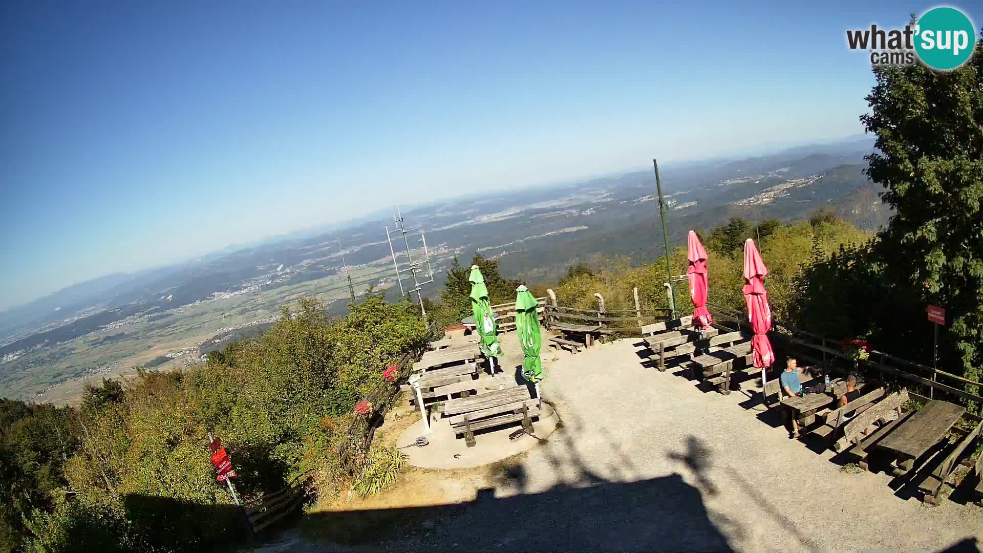webcam Baita Krim vicino Ljubljana – Slovenia – vista su Grosuplje