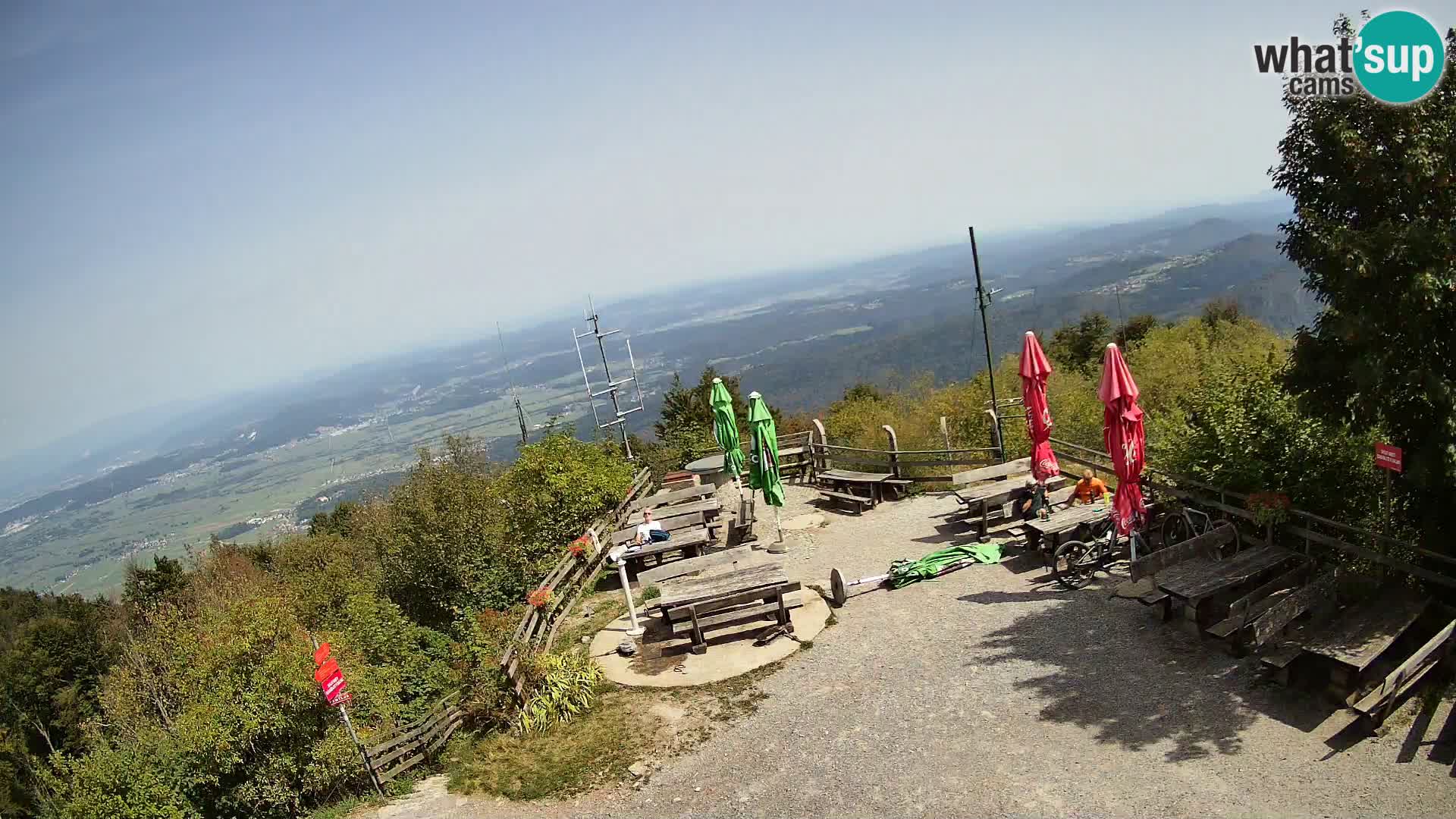 webcam Baita Krim vicino Ljubljana – Slovenia – vista su Grosuplje