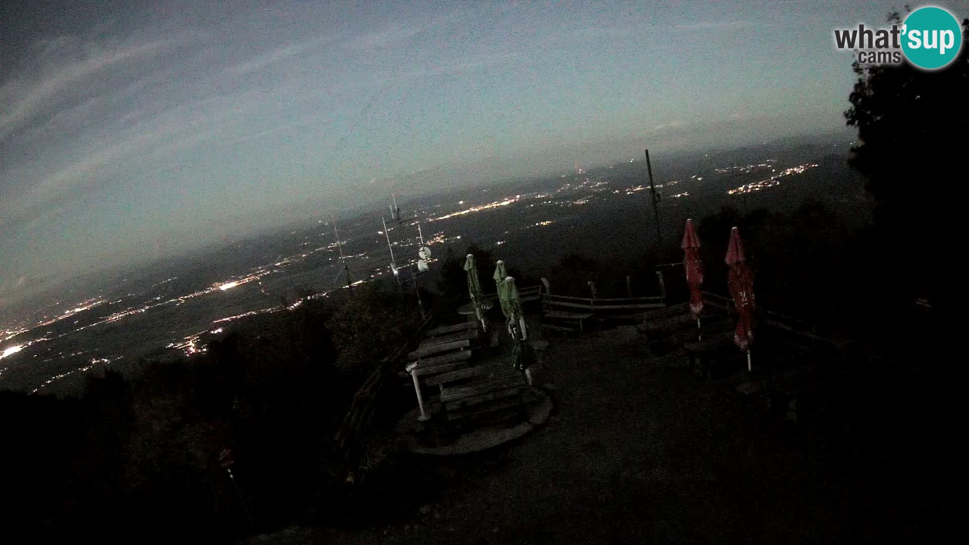 webcam Baita Krim vicino Ljubljana – Slovenia – vista su Grosuplje