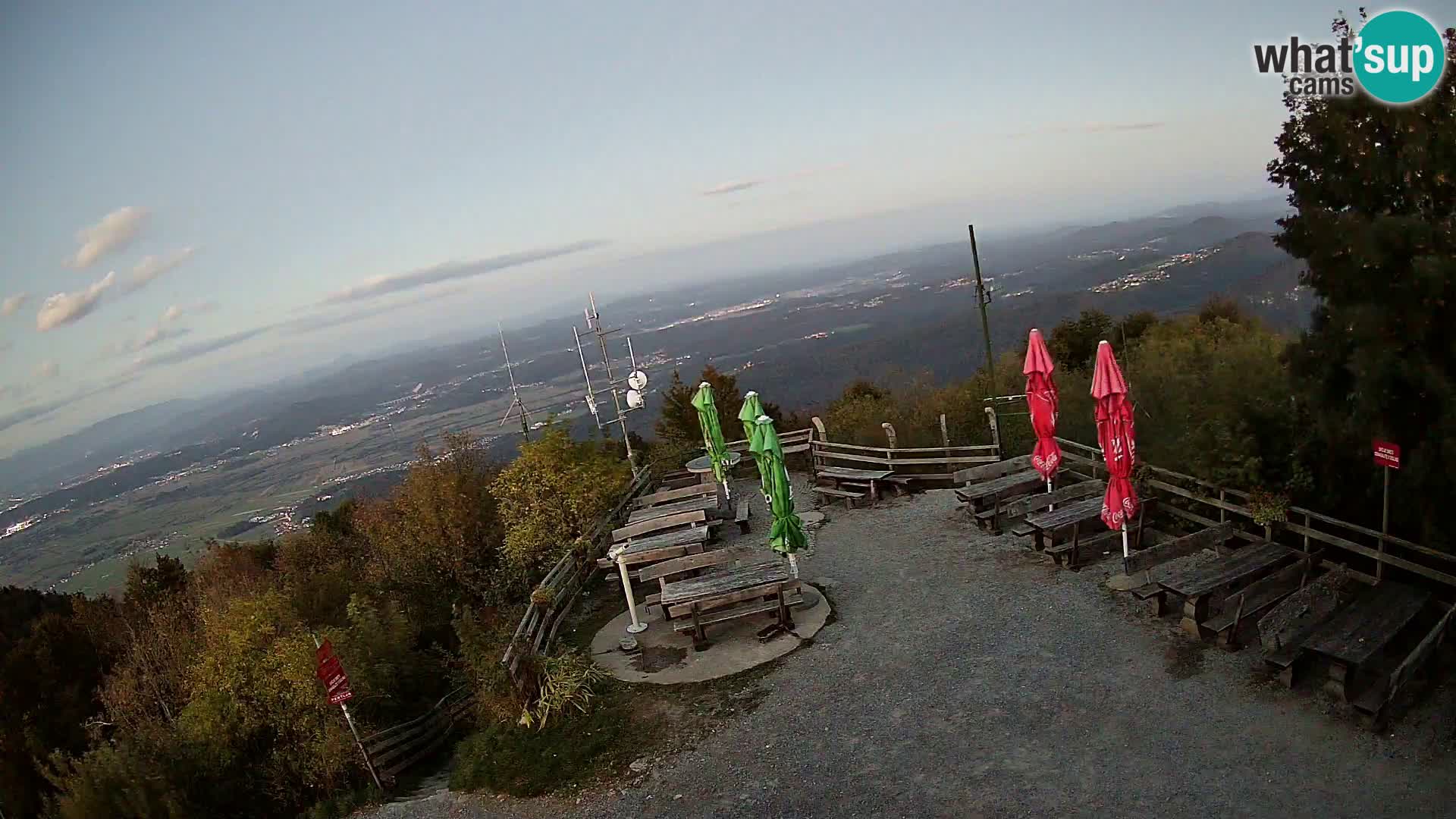 webcam Baita Krim vicino Ljubljana – Slovenia – vista su Grosuplje