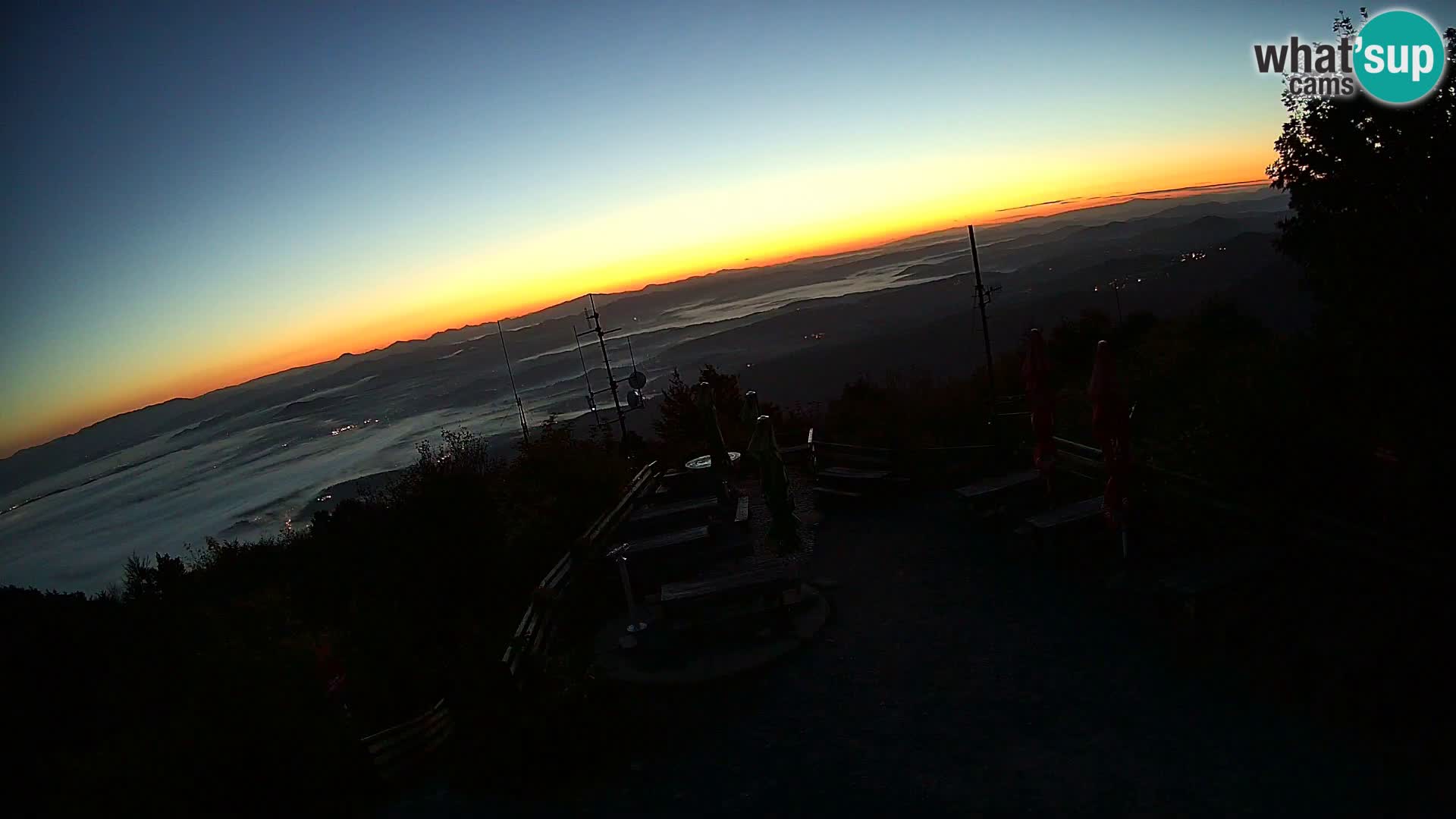webcam Baita Krim vicino Ljubljana – Slovenia – vista su Grosuplje