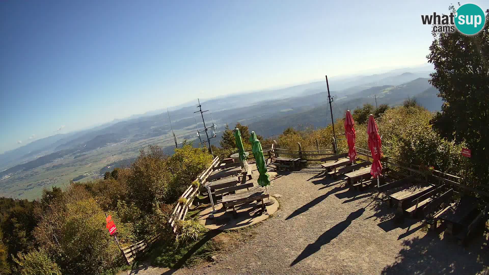 webcam Baita Krim vicino Ljubljana – Slovenia – vista su Grosuplje
