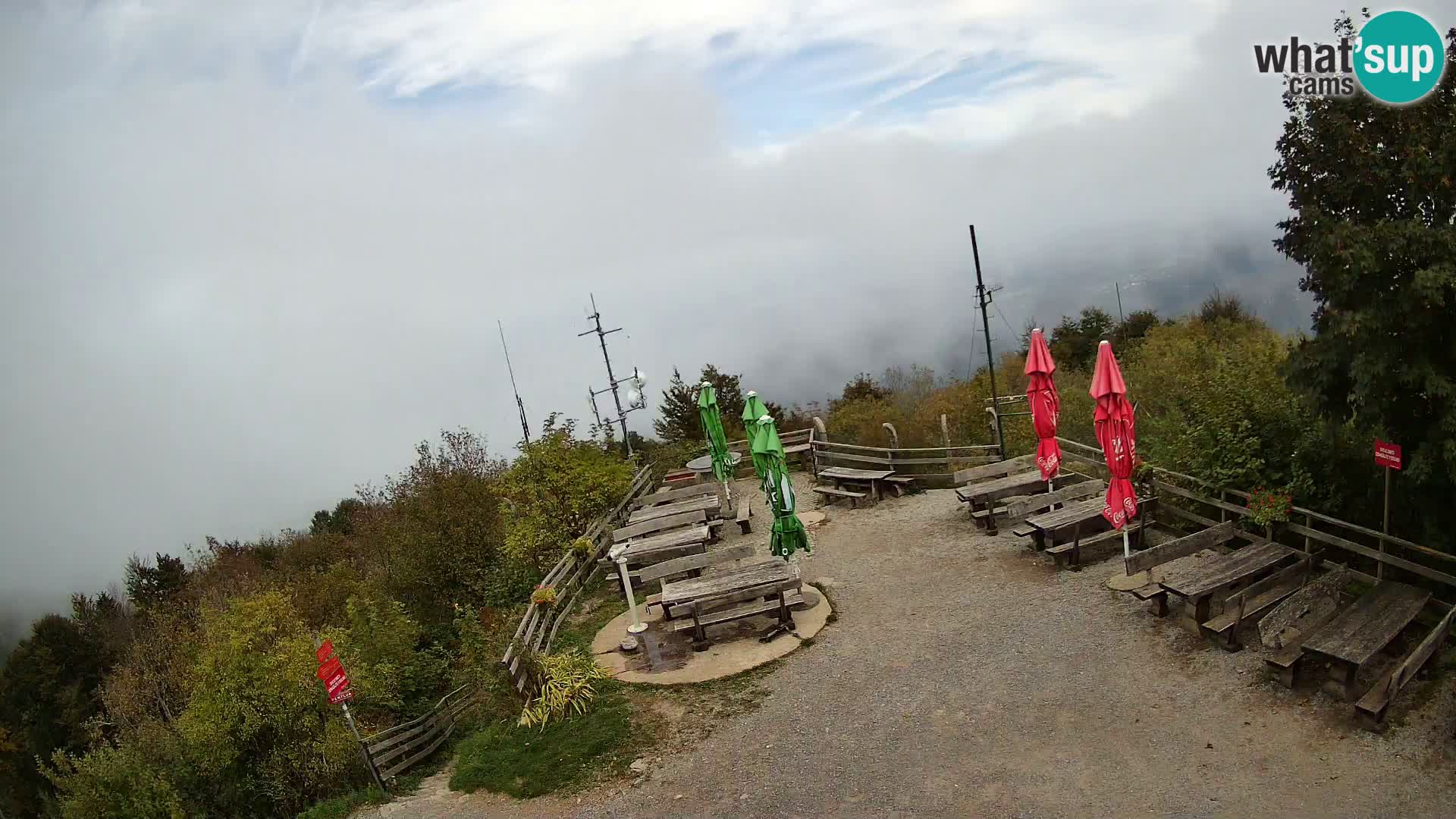 webcam Baita Krim vicino Ljubljana – Slovenia – vista su Grosuplje