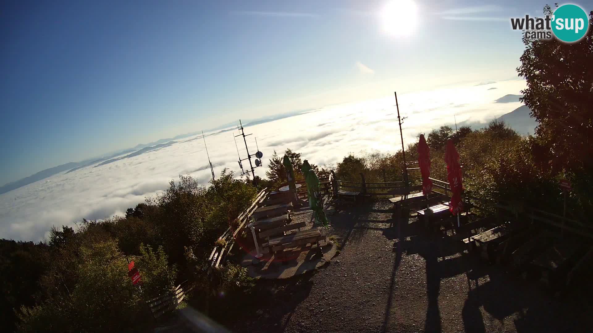 webcam Baita Krim vicino Ljubljana – Slovenia – vista su Grosuplje