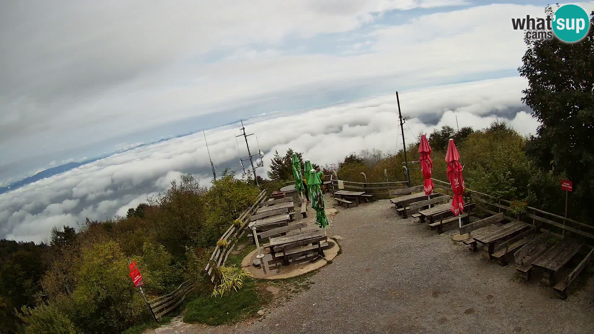 webcam Baita Krim vicino Ljubljana – Slovenia – vista su Grosuplje