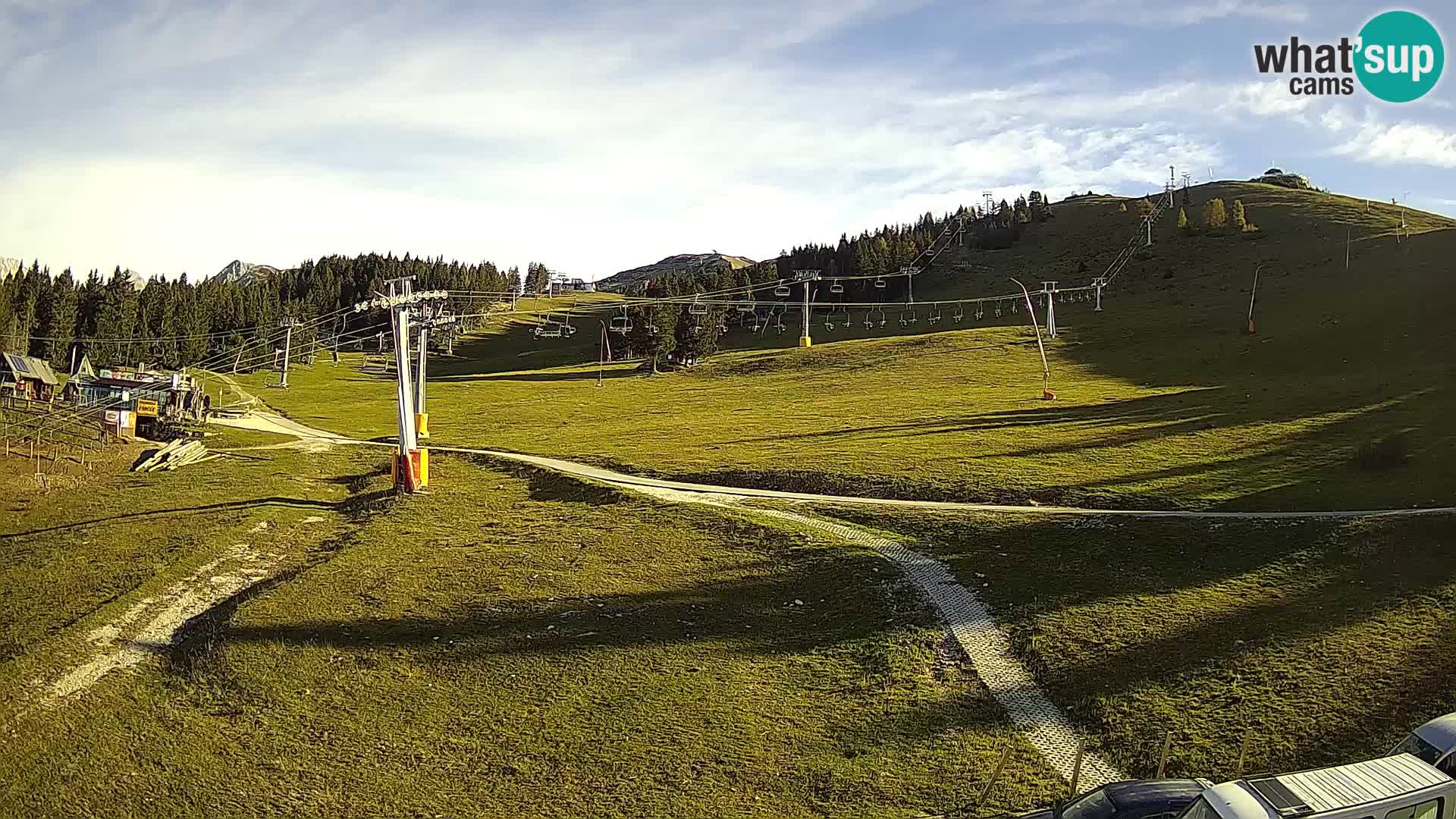 Krvavec kamera – Zgornja kabinska postaja