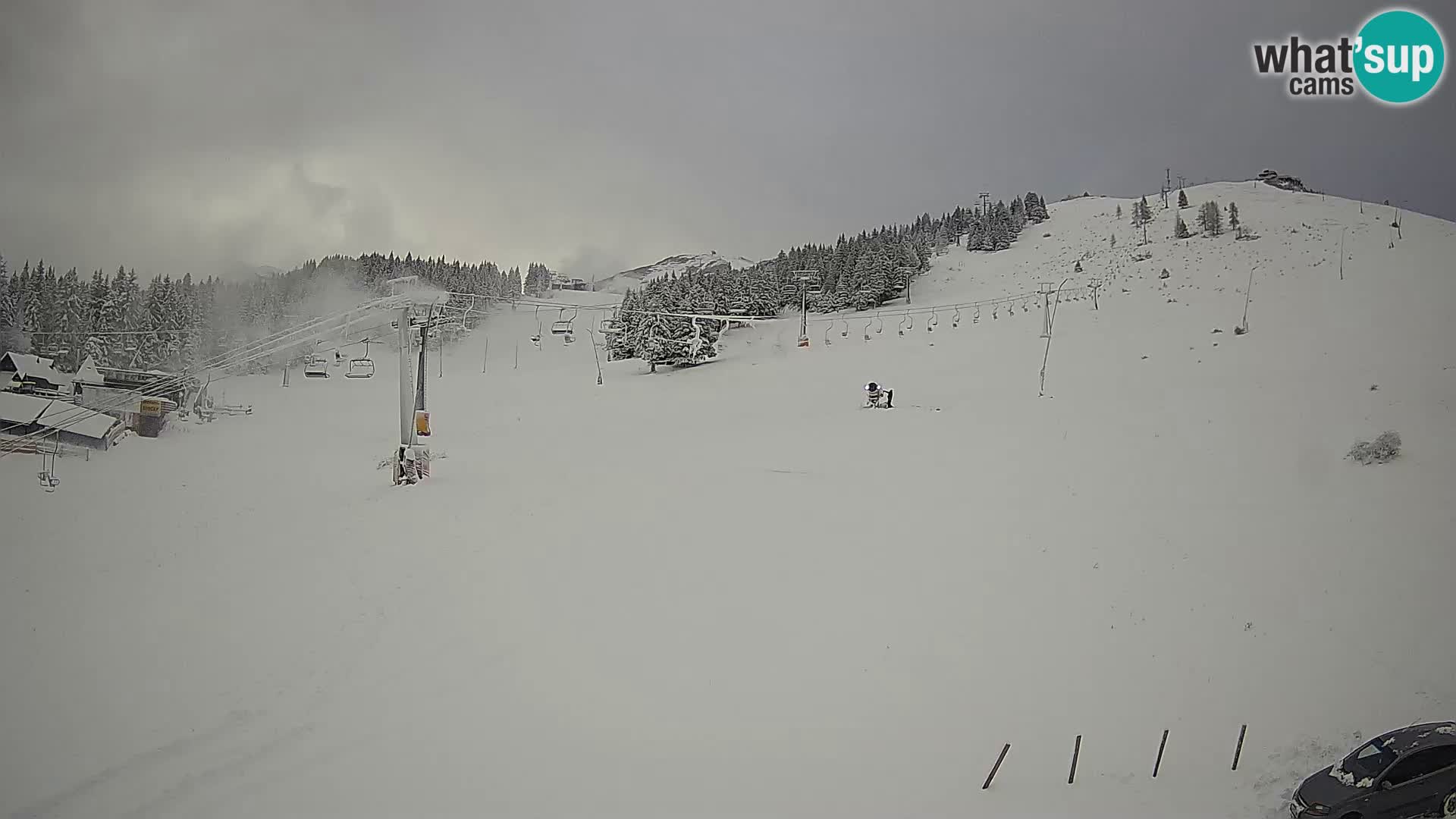 Krvavec – seilbahn-station