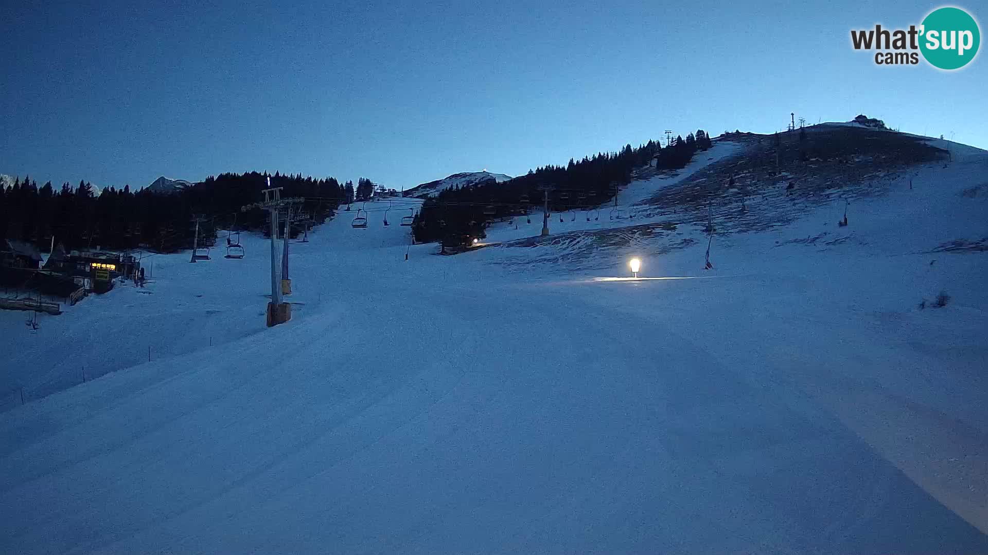 Krvavec kamera – Zgornja kabinska postaja