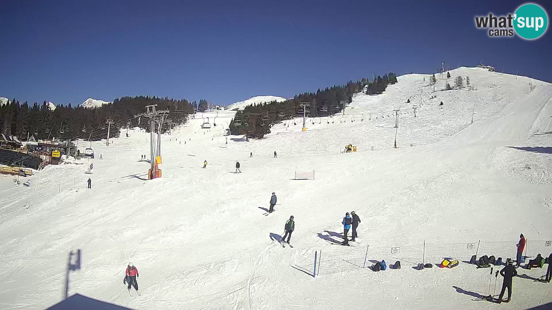 Krvavec kamera – Zgornja kabinska postaja