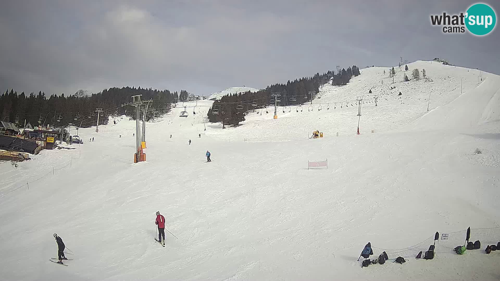 Krvavec kamera – Zgornja kabinska postaja