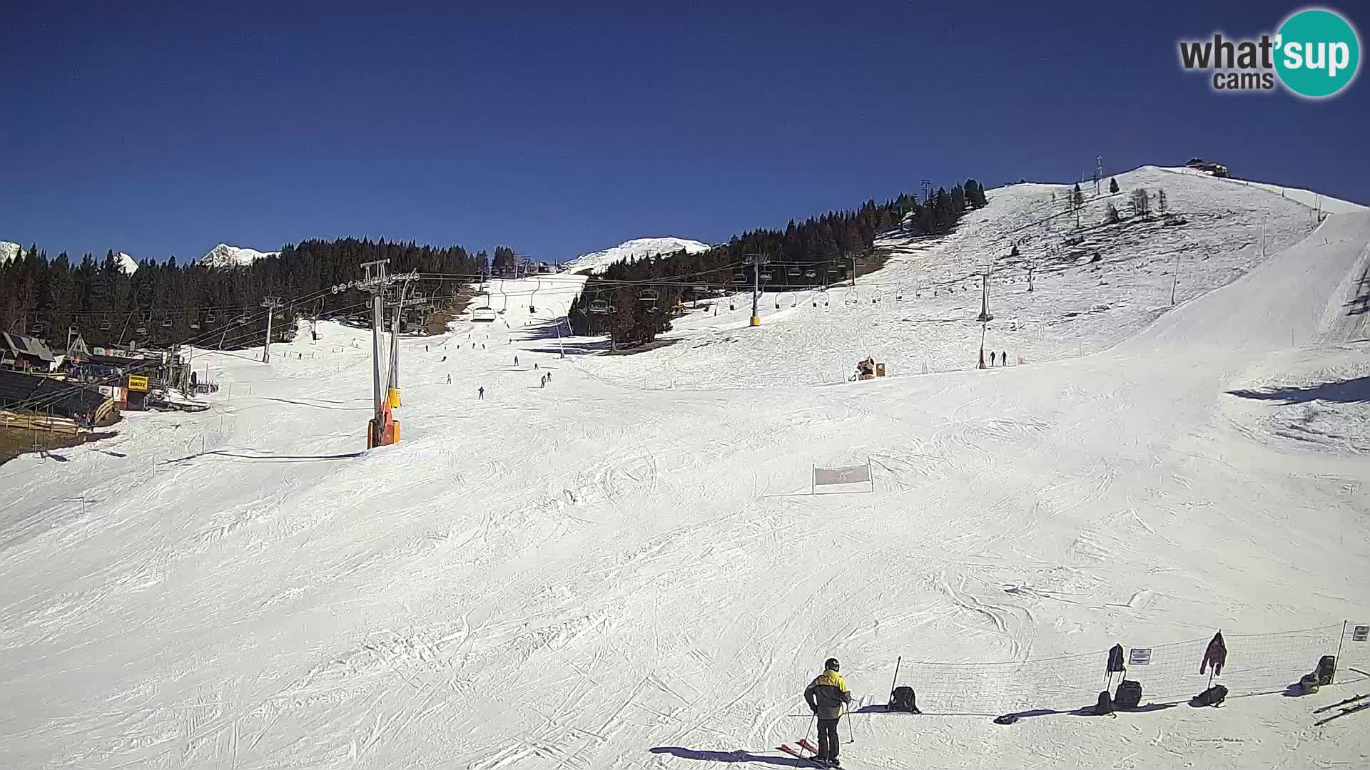 Krvavec kamera – Zgornja kabinska postaja