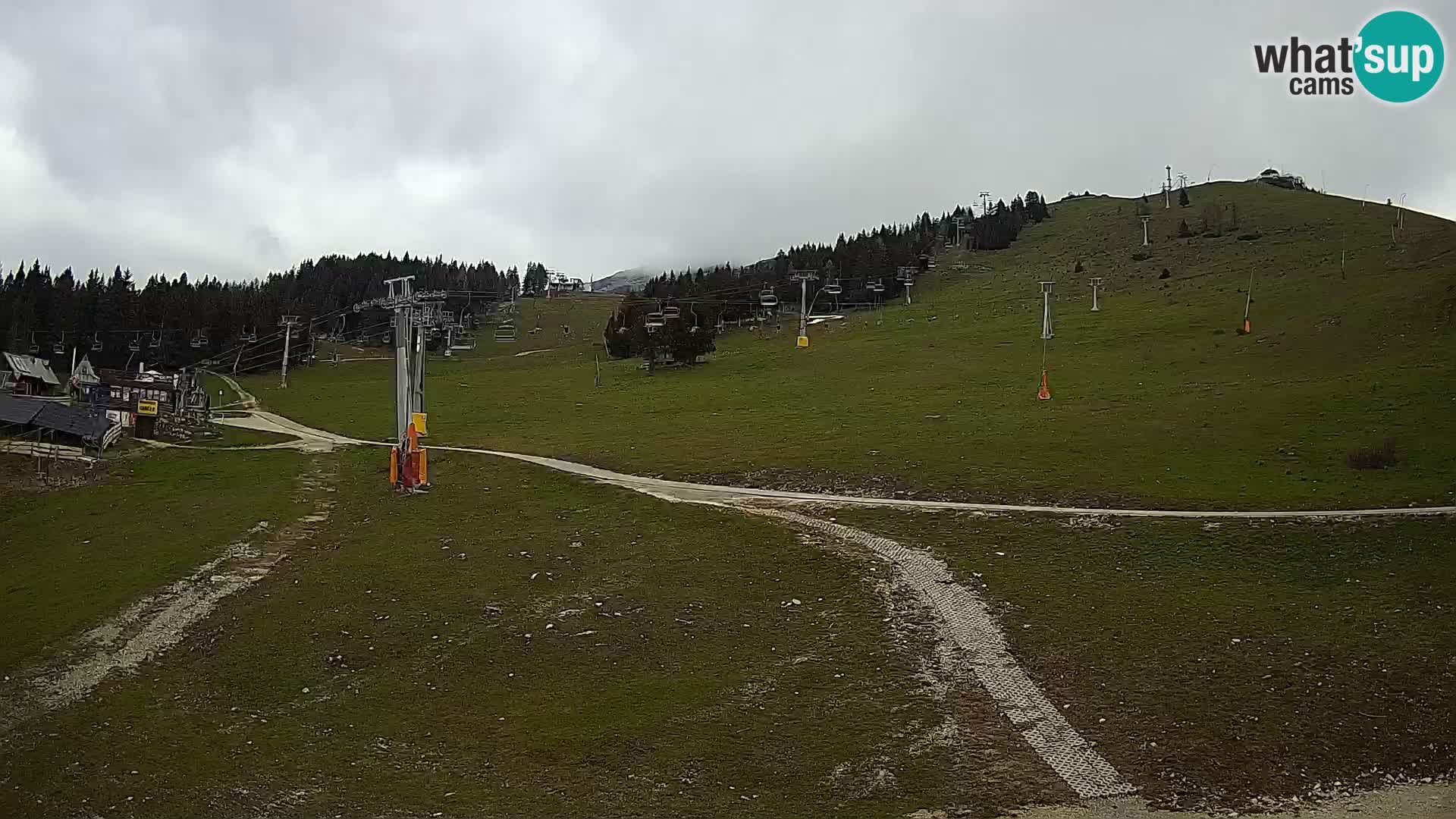 Krvavec kamera – Zgornja kabinska postaja