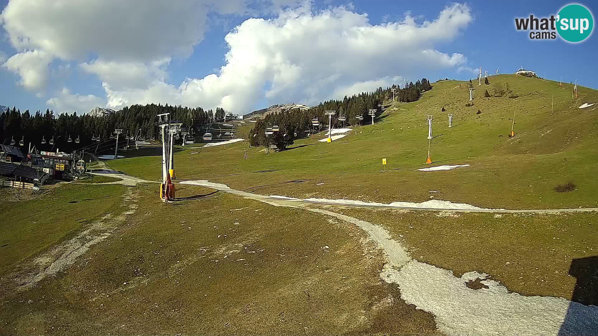 Krvavec kamera – Zgornja kabinska postaja