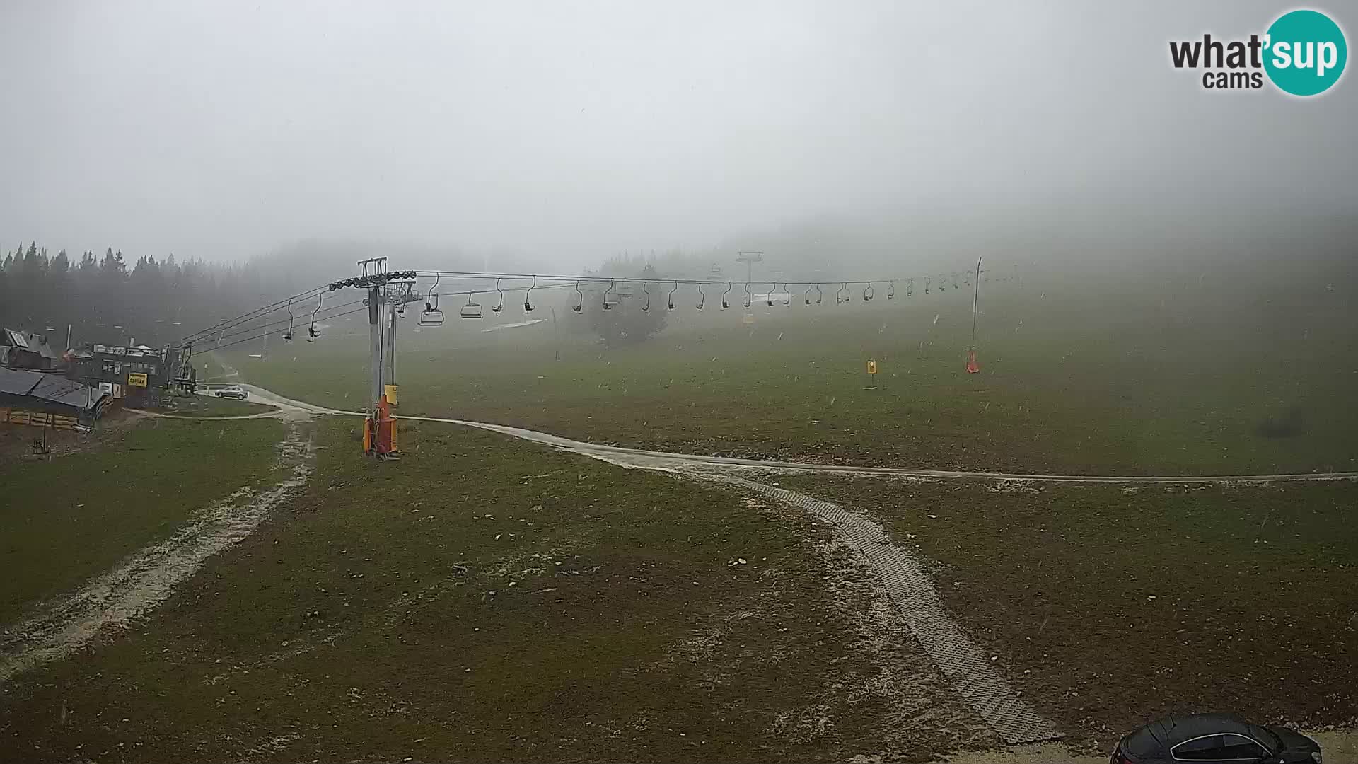 Krvavec kamera – Zgornja kabinska postaja