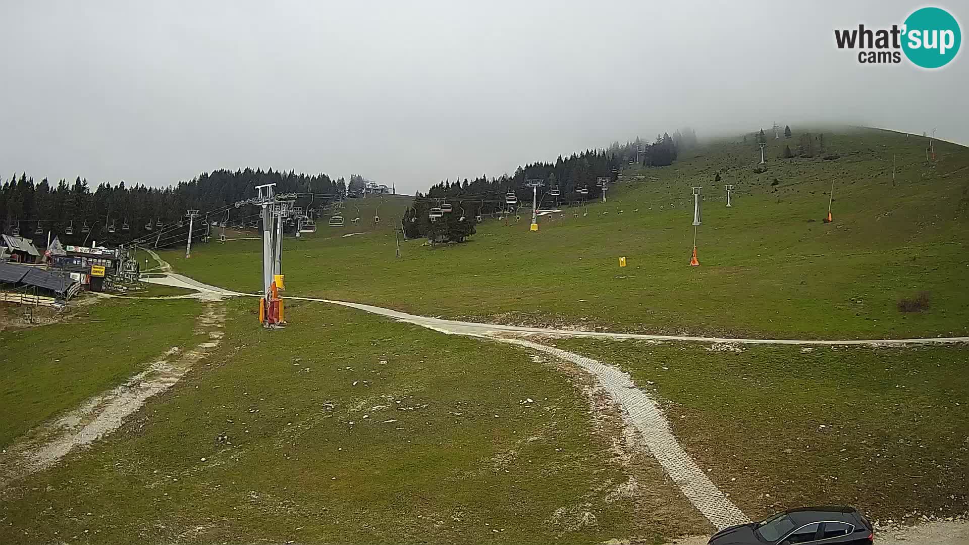 Krvavec kamera – Zgornja kabinska postaja