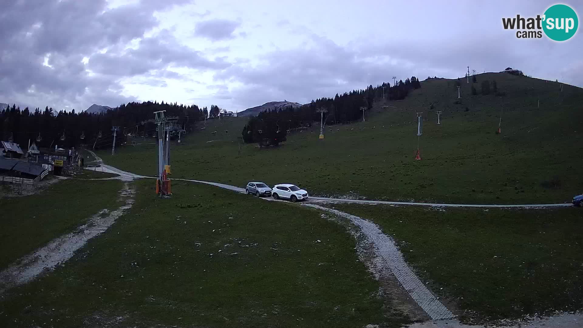 Krvavec kamera – Zgornja kabinska postaja