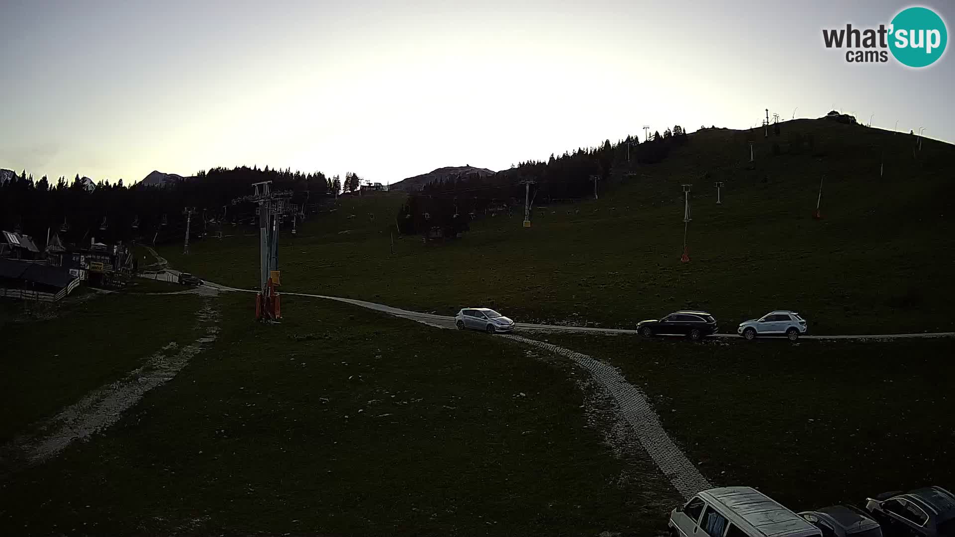 Krvavec kamera – Zgornja kabinska postaja