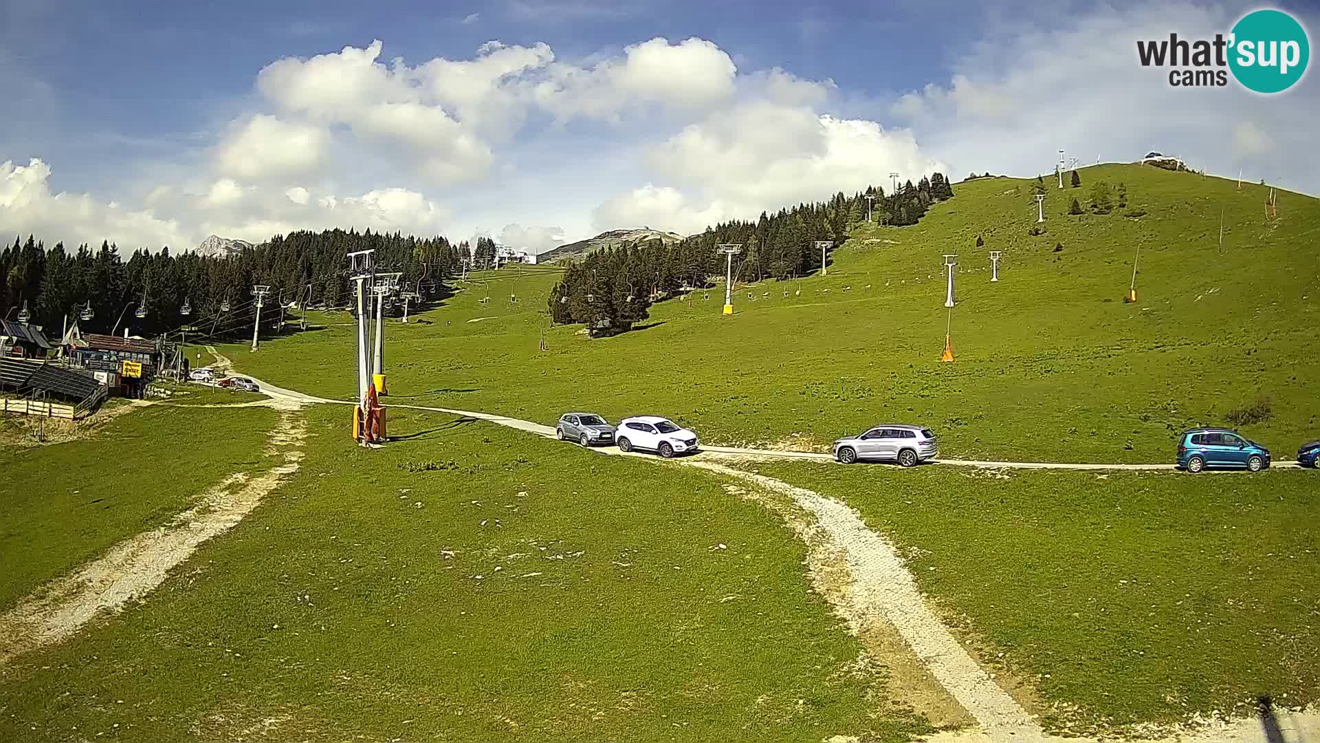 Krvavec kamera – Zgornja kabinska postaja