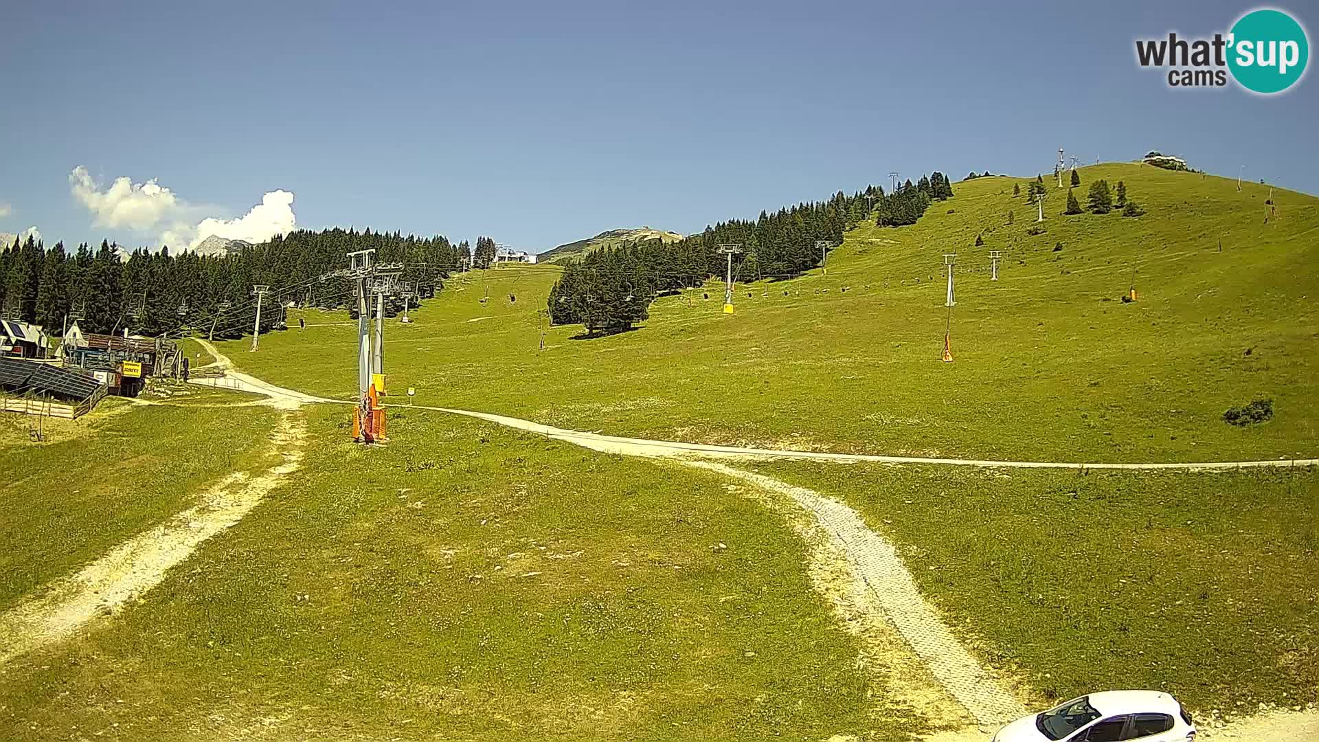 Krvavec kamera – Zgornja kabinska postaja