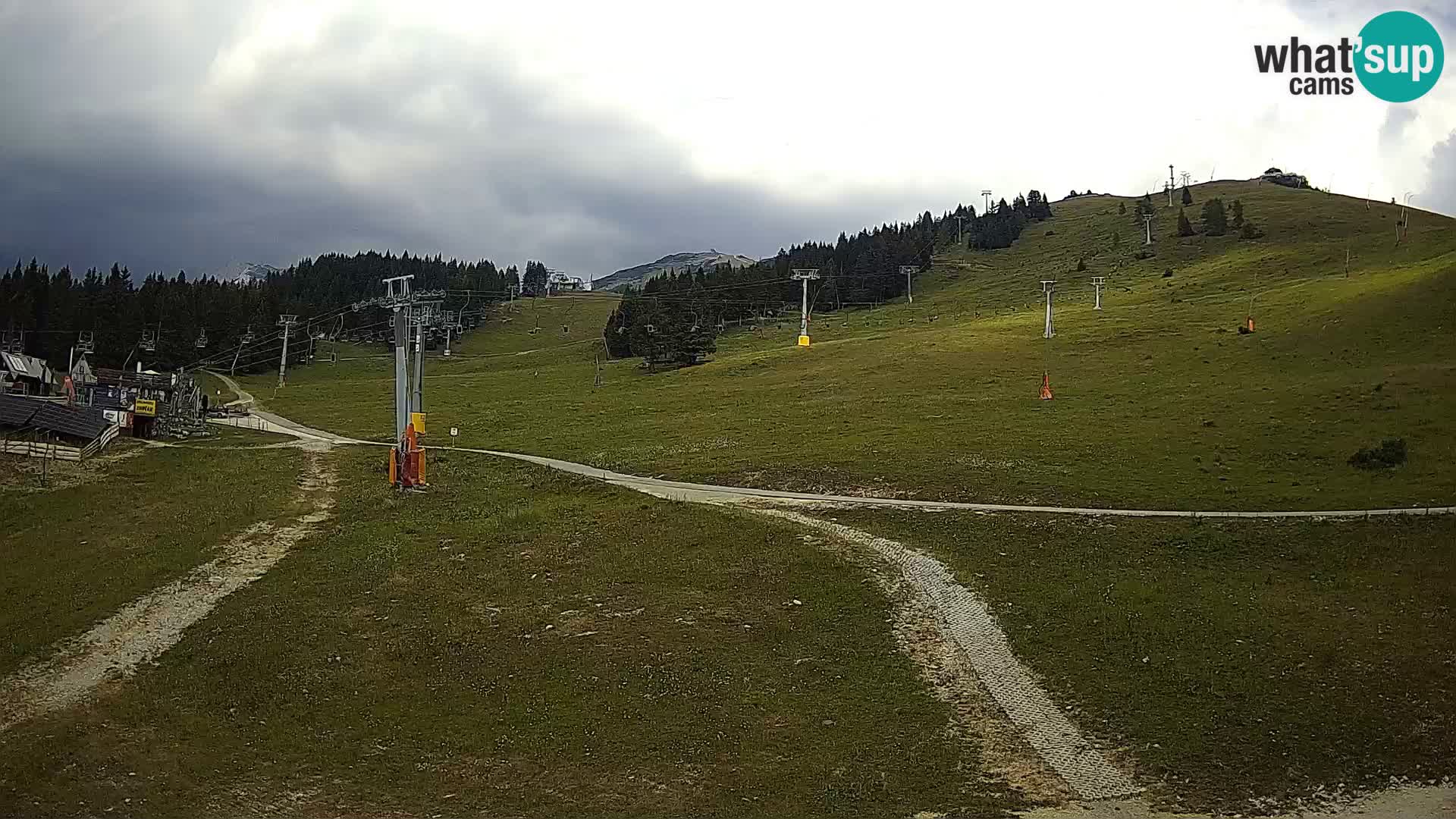 Krvavec kamera – Zgornja kabinska postaja
