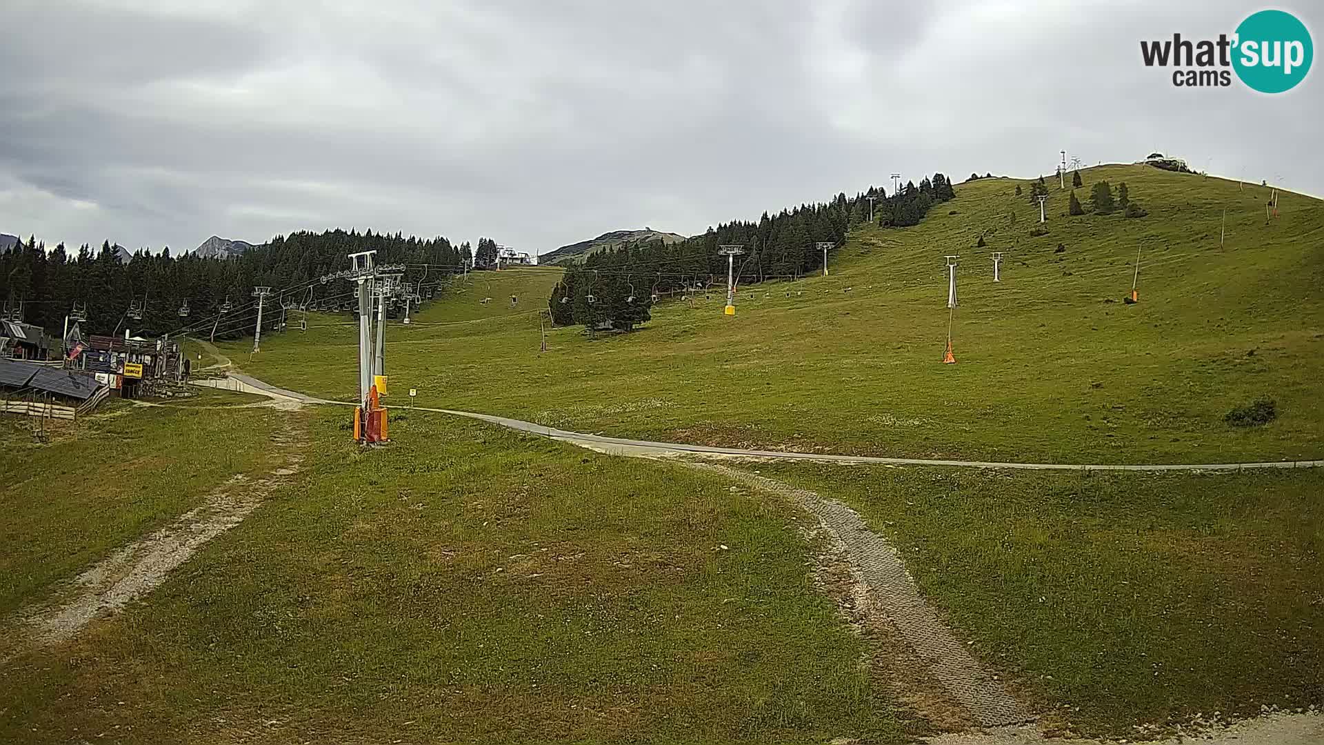 Krvavec kamera – Zgornja kabinska postaja
