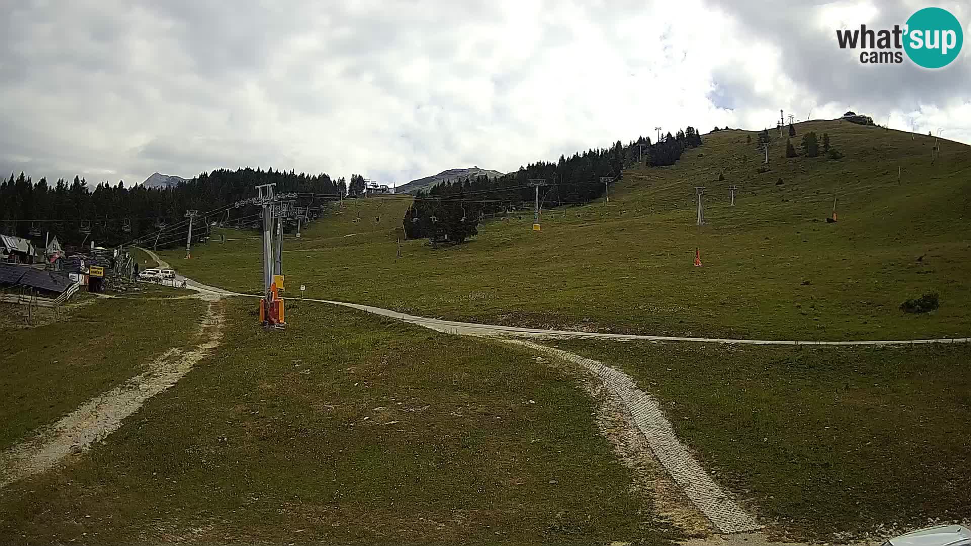 Krvavec kamera – Zgornja kabinska postaja