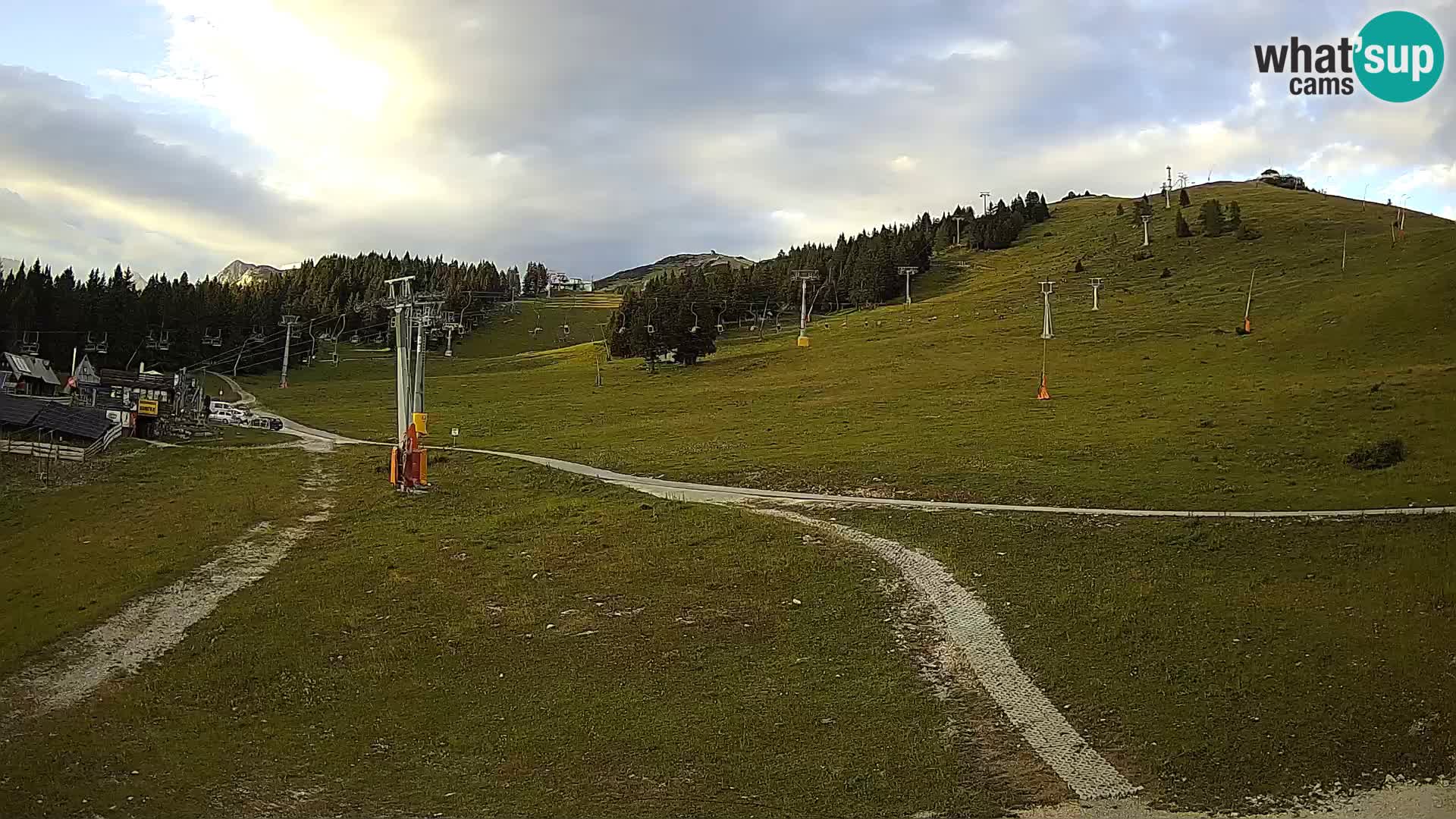 Krvavec kamera – Zgornja kabinska postaja