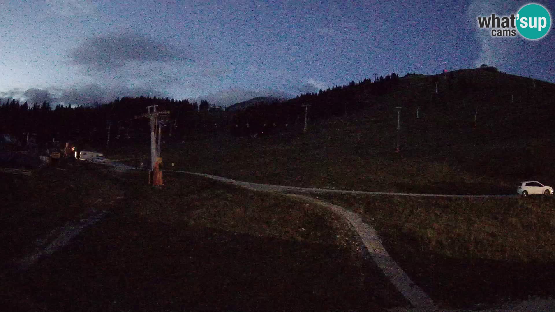 Krvavec kamera – Zgornja kabinska postaja