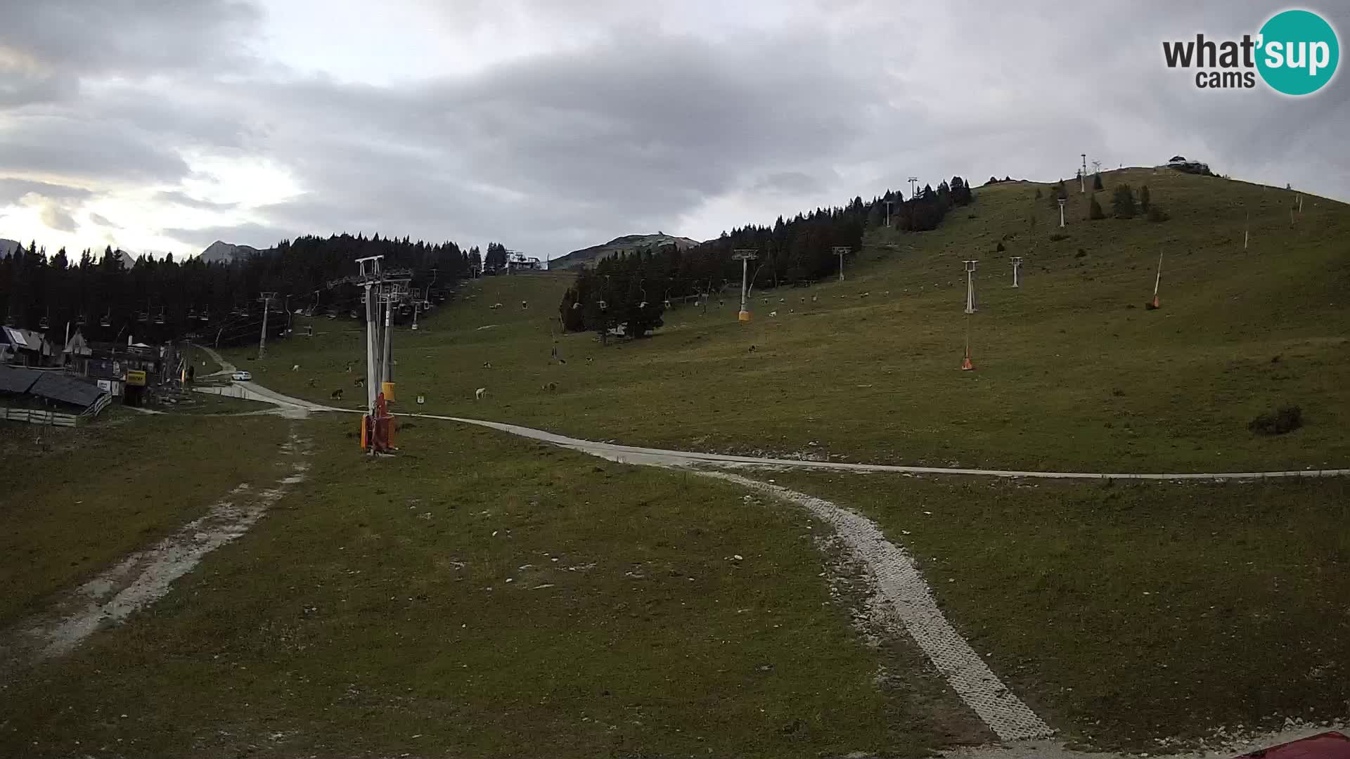 Krvavec kamera – Zgornja kabinska postaja