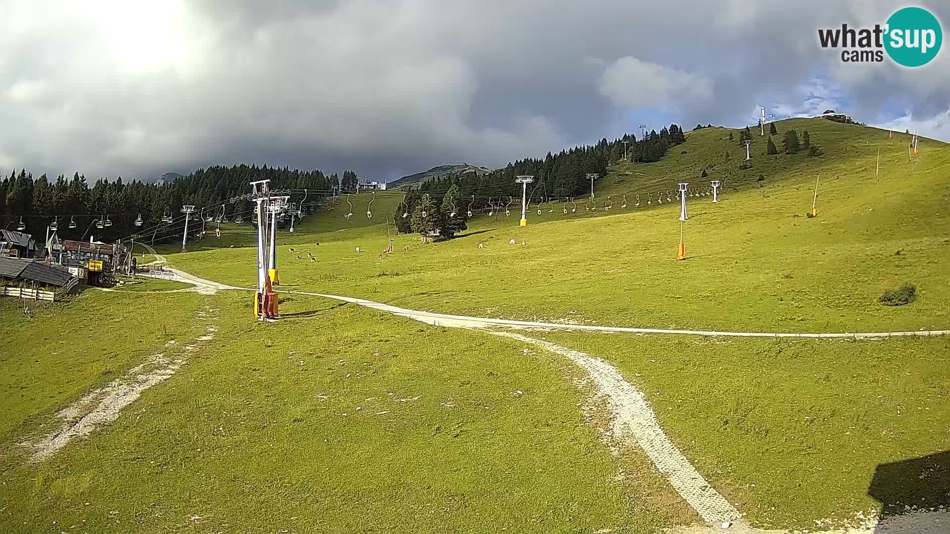 Krvavec kamera – Zgornja kabinska postaja