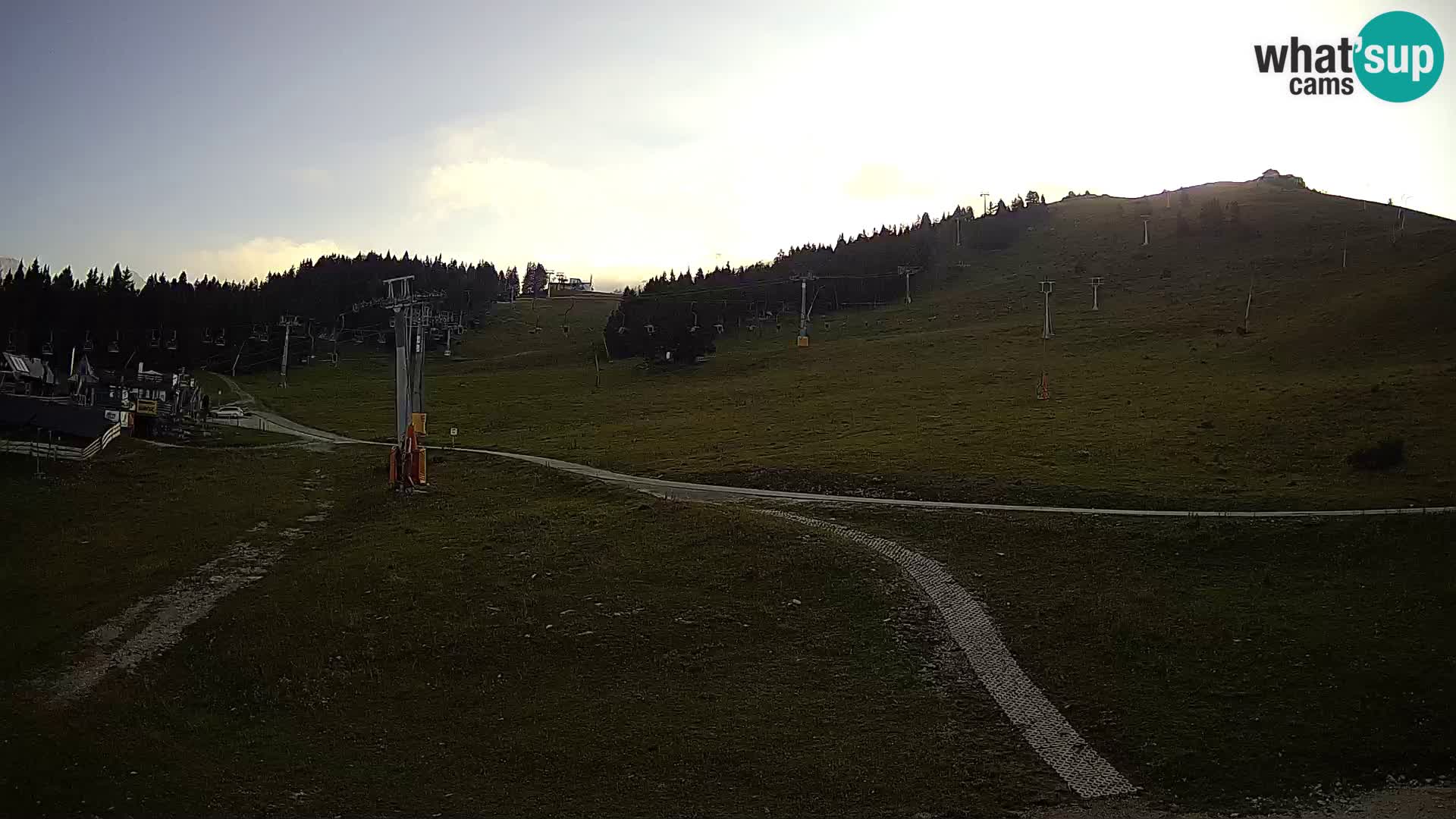 Krvavec kamera – Zgornja kabinska postaja