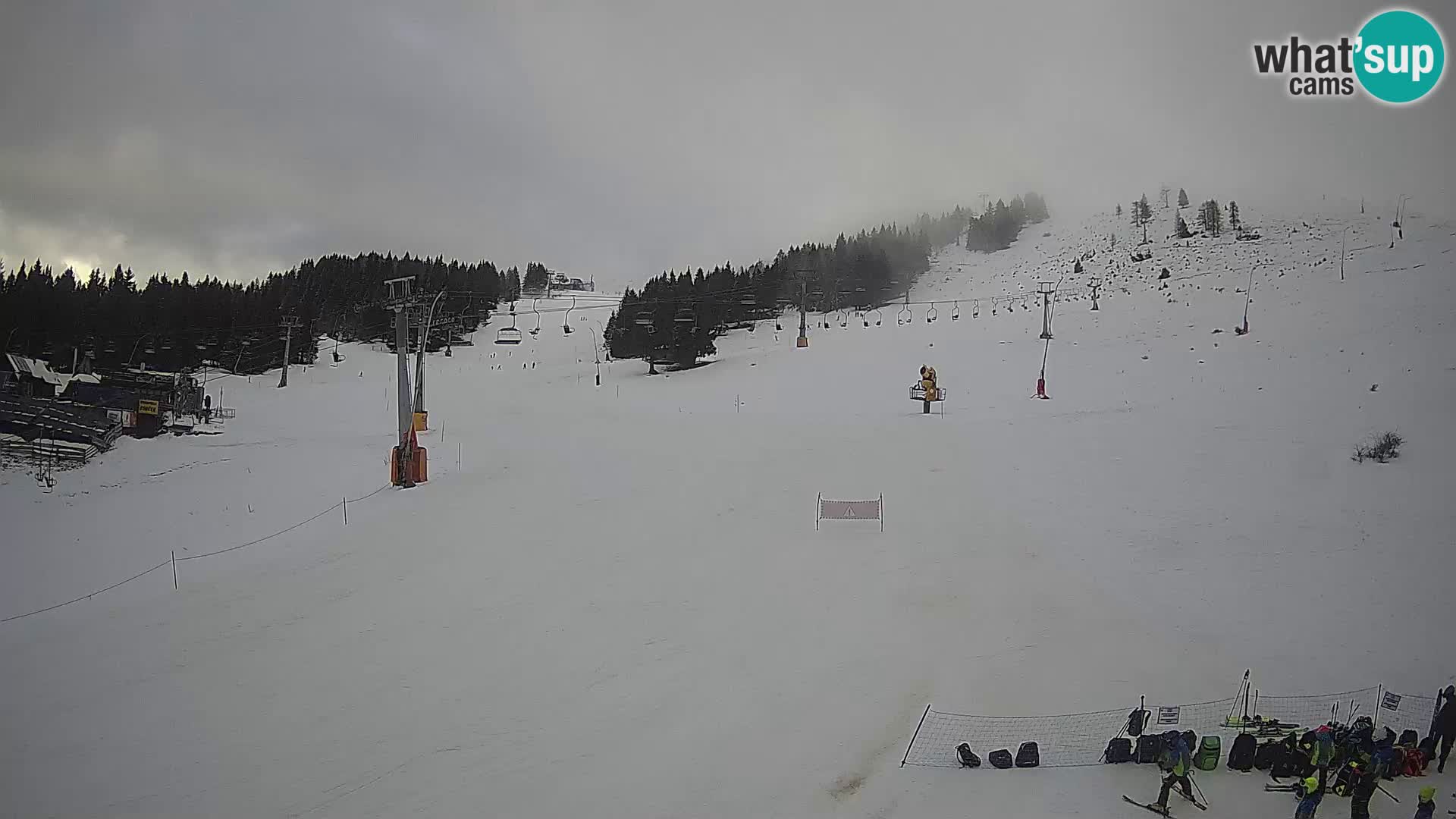 Krvavec kamera – Zgornja kabinska postaja