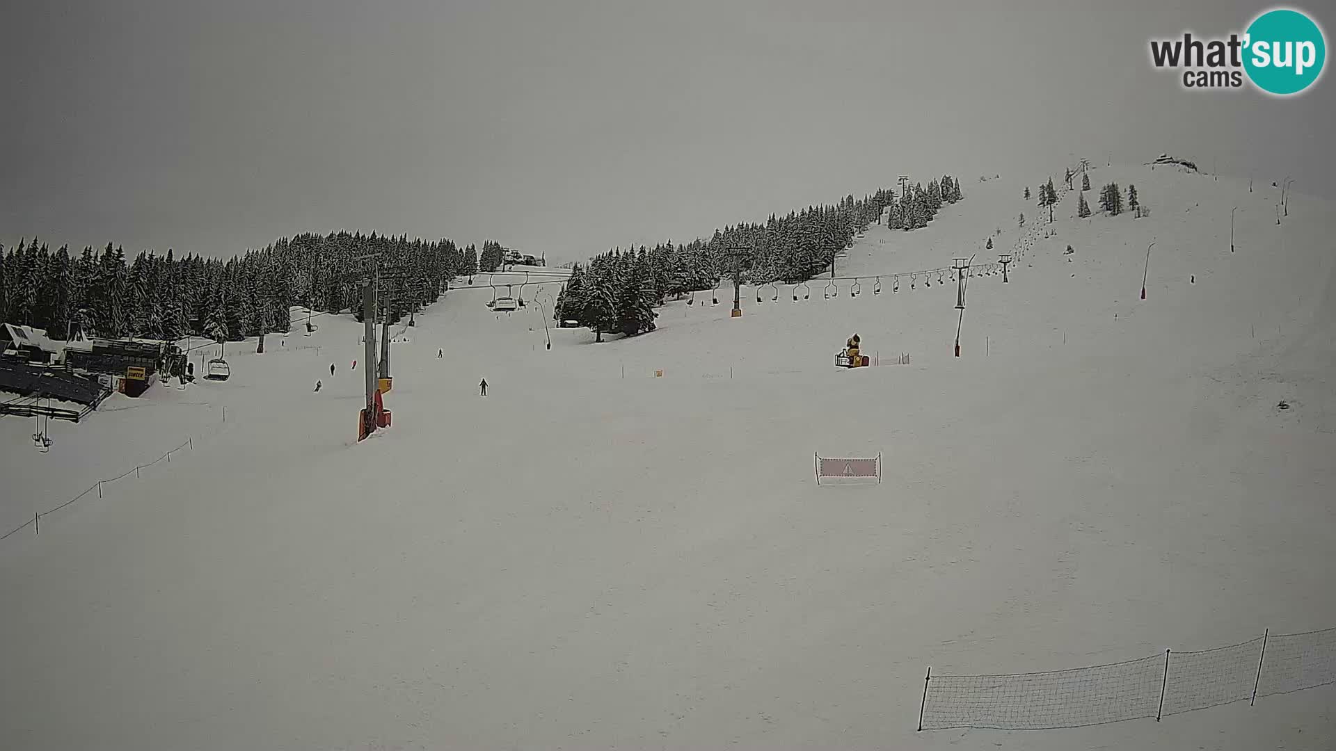 Krvavec kamera – Zgornja kabinska postaja