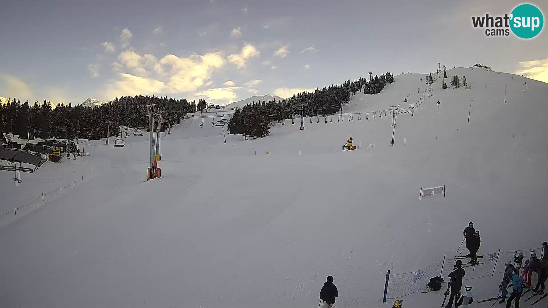 Krvavec kamera – Zgornja kabinska postaja